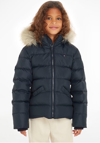 Daunenjacke »ESSENTIAL DOWN FUR HOOD JACKET«, mit Kapuze