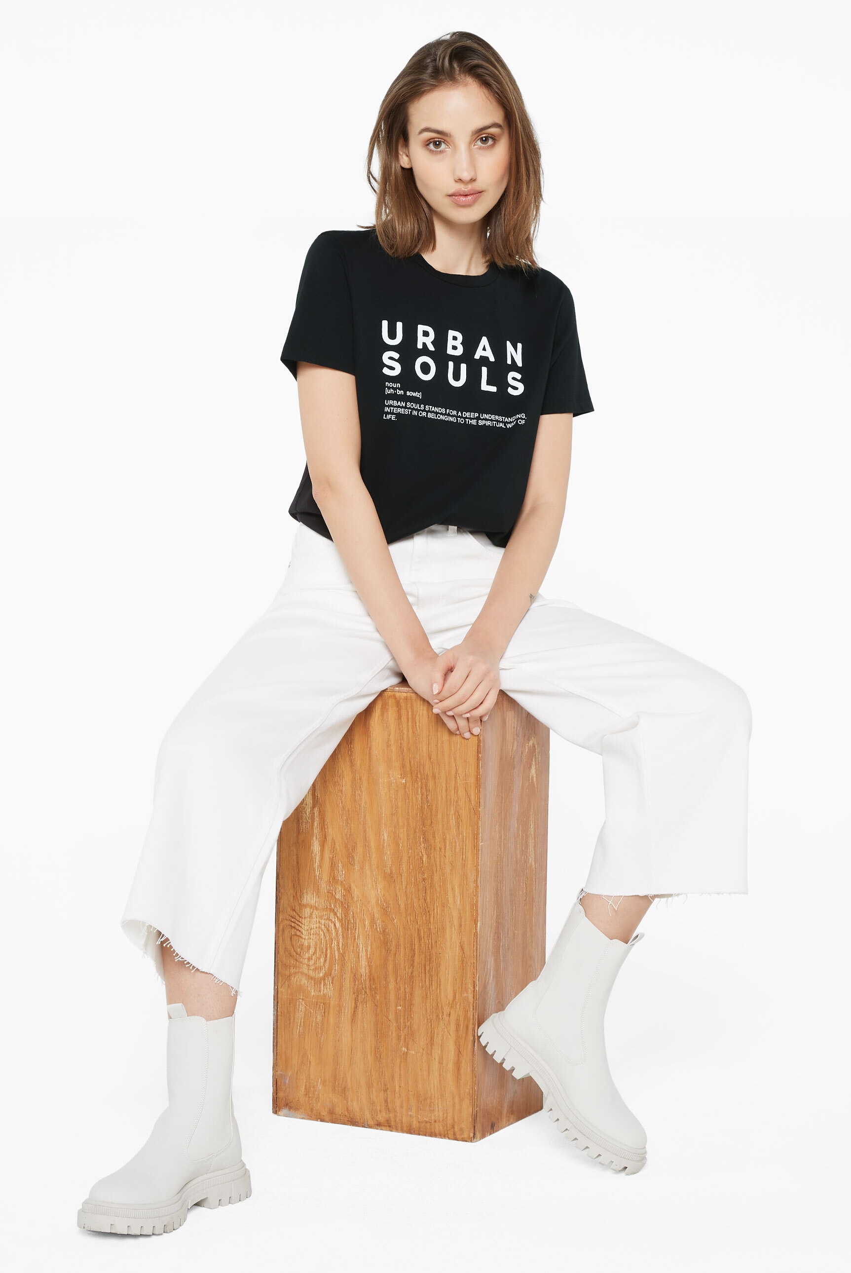 Harlem Soul Rundhalsshirt, mit Baumwolle