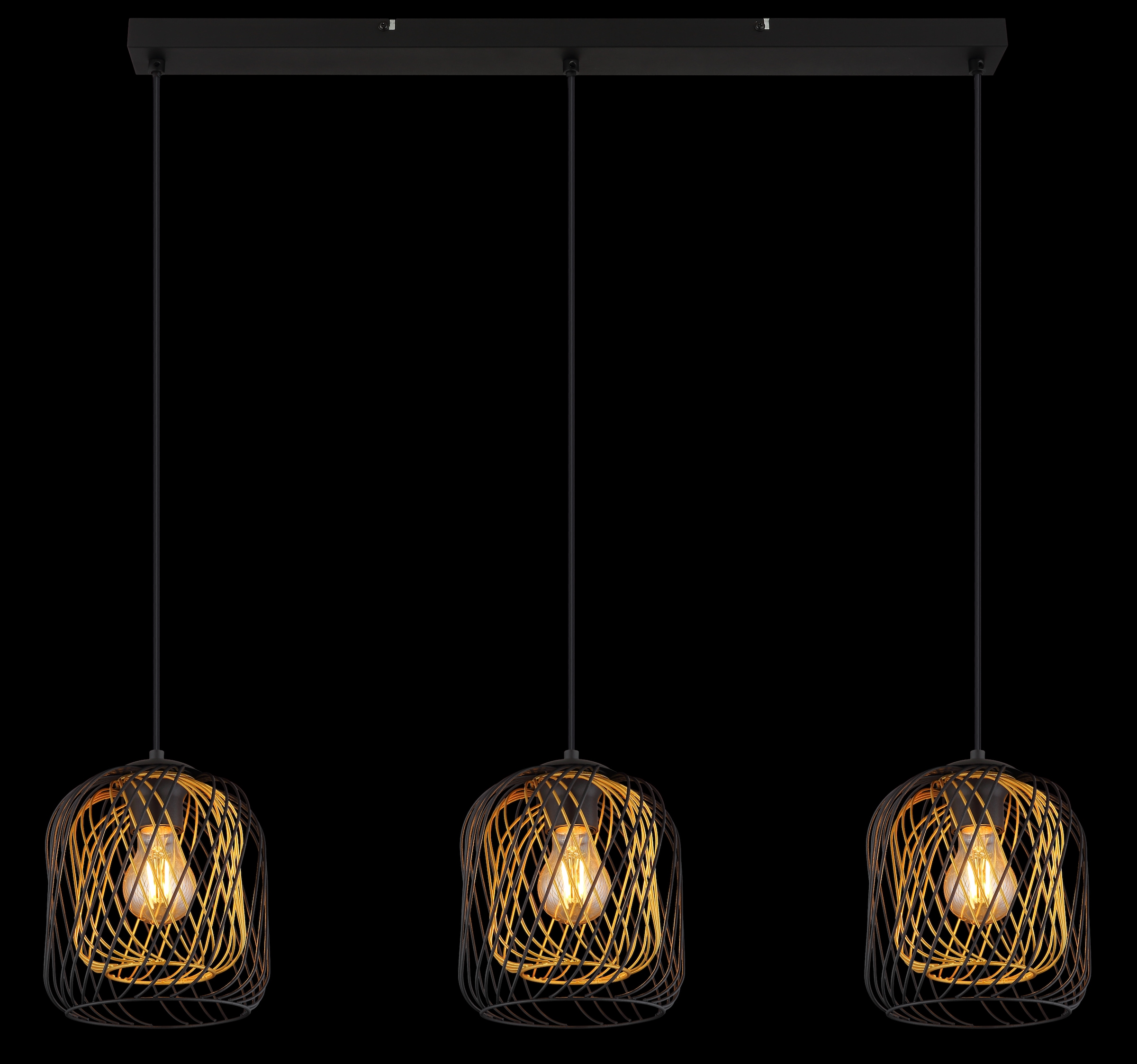 GLOBO LIGHTING Hängeleuchte »DICHTI« E27 1 Stk. Hängelampe/Pendelleuchte/Esszimmer/Wohnzimmer/Esstisch