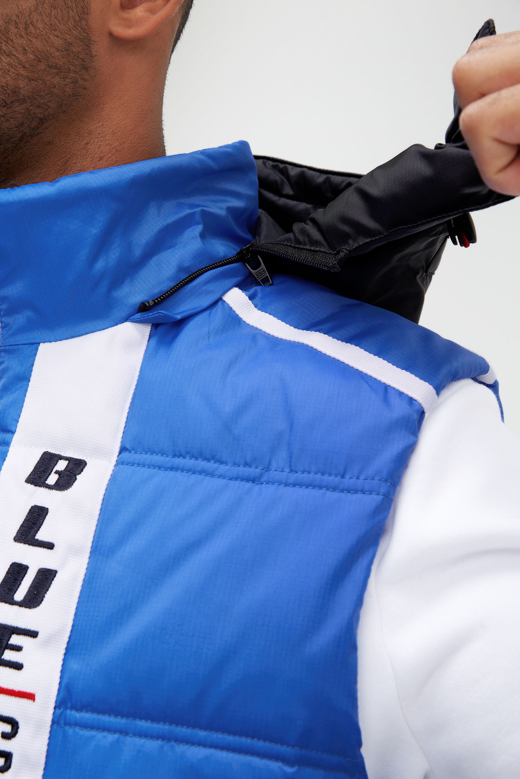 CAMP DAVID Steppweste mit Brusttasche