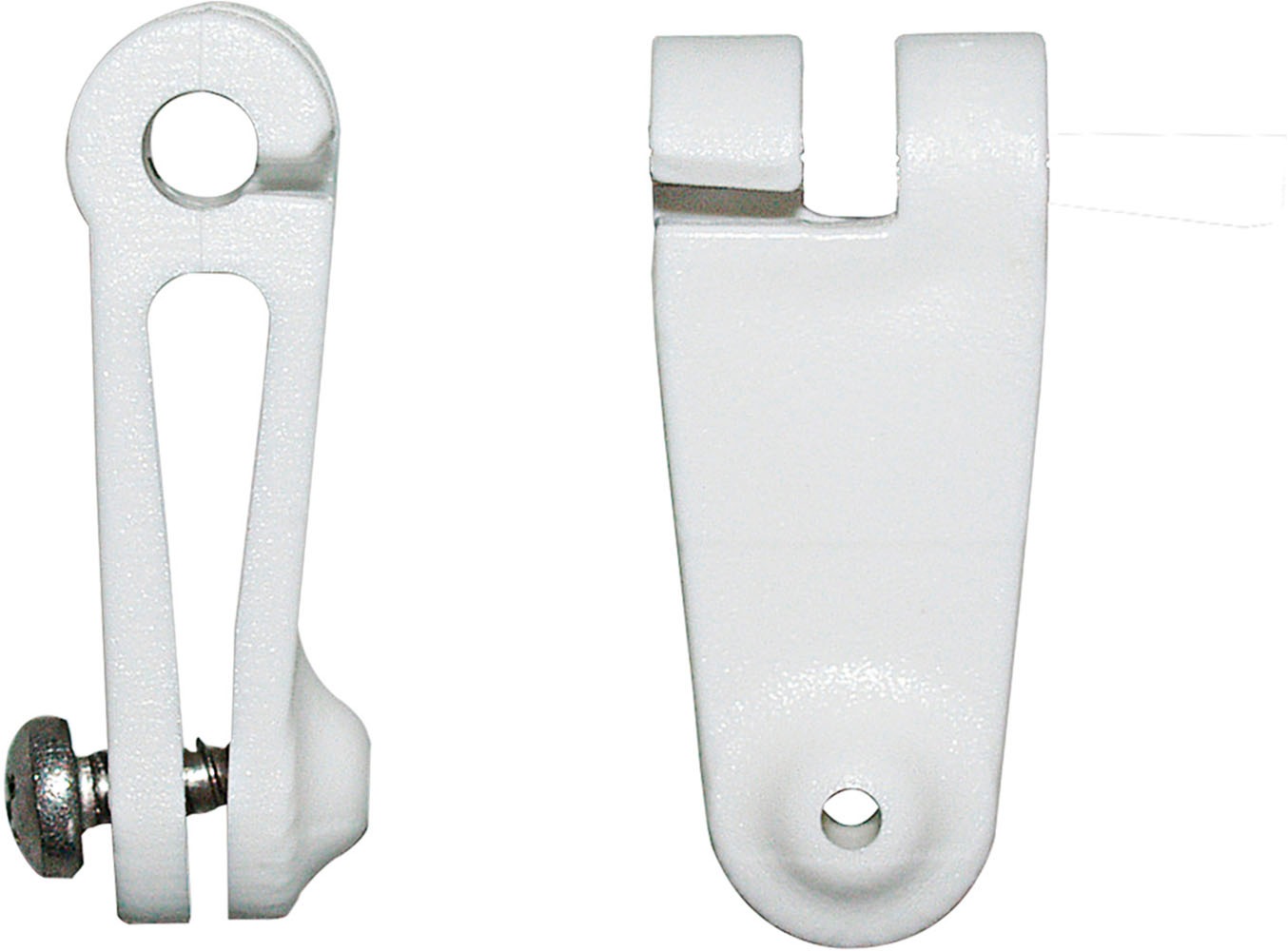 Sonnensegel WINDHAGER, H:3cm, weiß, Metall, Terasse, Sonnensegel, "Laufhaken mit Edelstahlschrauben, 30 Stk.", Befestigungsset für 2-2,5 mm