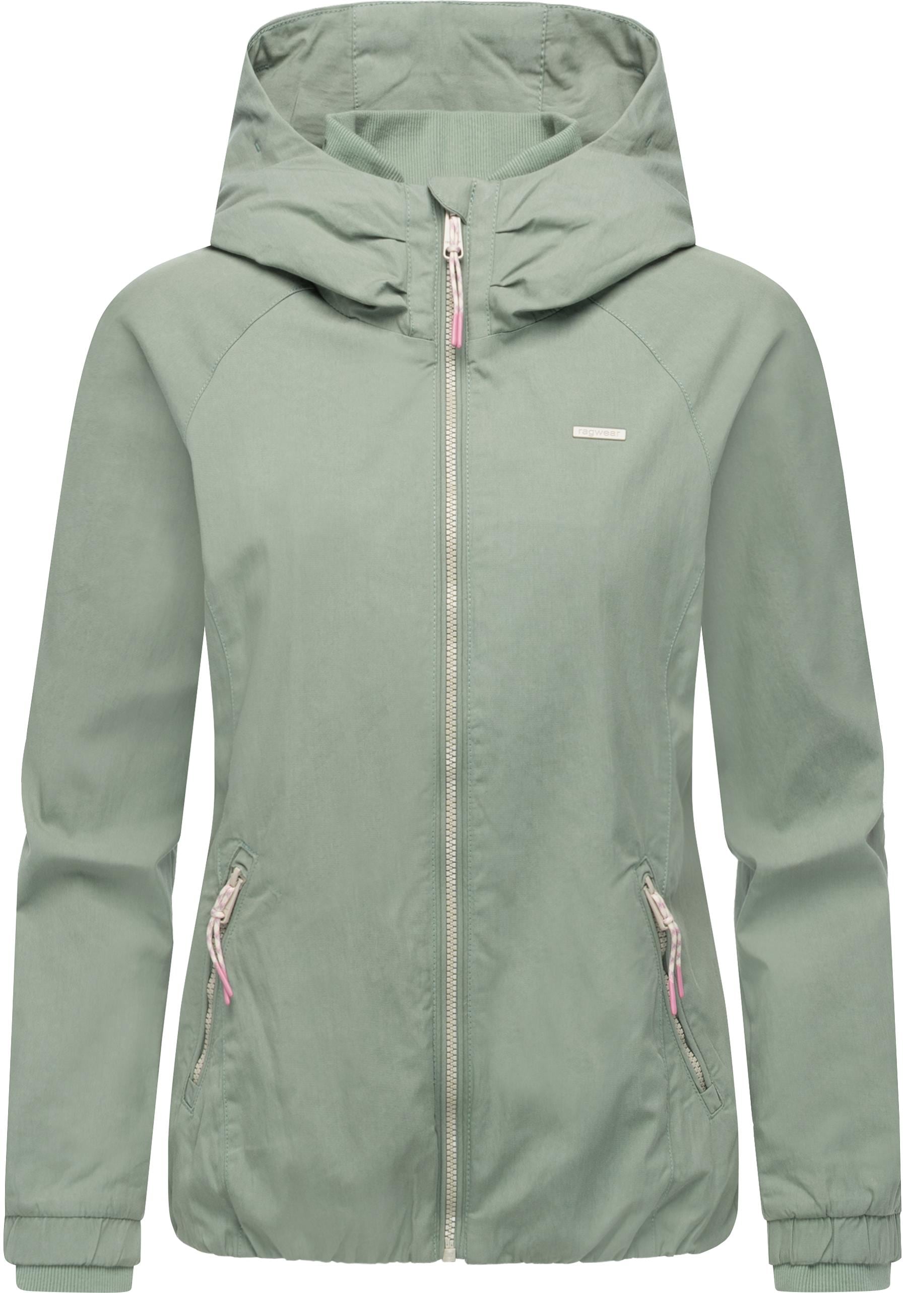 Ragwear Outdoorjacke "Dizzie A YOUMODO" mit Kapuze Leichte Übergangsjacke mit großer Kapuze