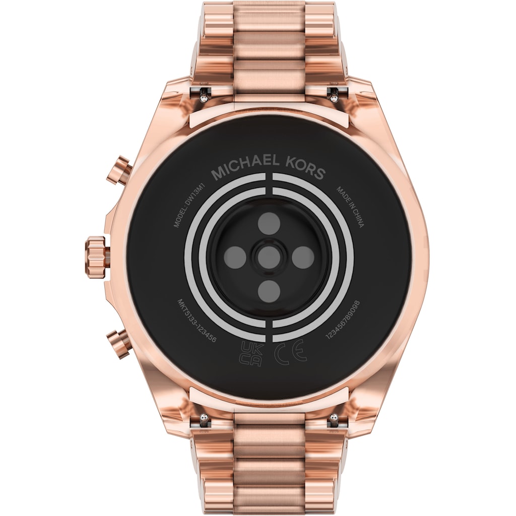 MICHAEL KORS ACCESS Smartwatch »BRADSHAW (GEN 6), MKT5133«, (Wear OS by Google)