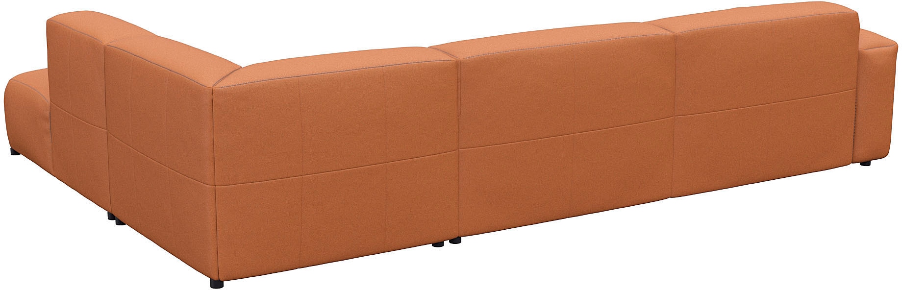 FLEXLUX Ecksofa »Lucera, super bequem durch hochwertigen Sitzaufbau mit Kaltschaum«, modern & anschmiegsam, L-Form, Designsofa