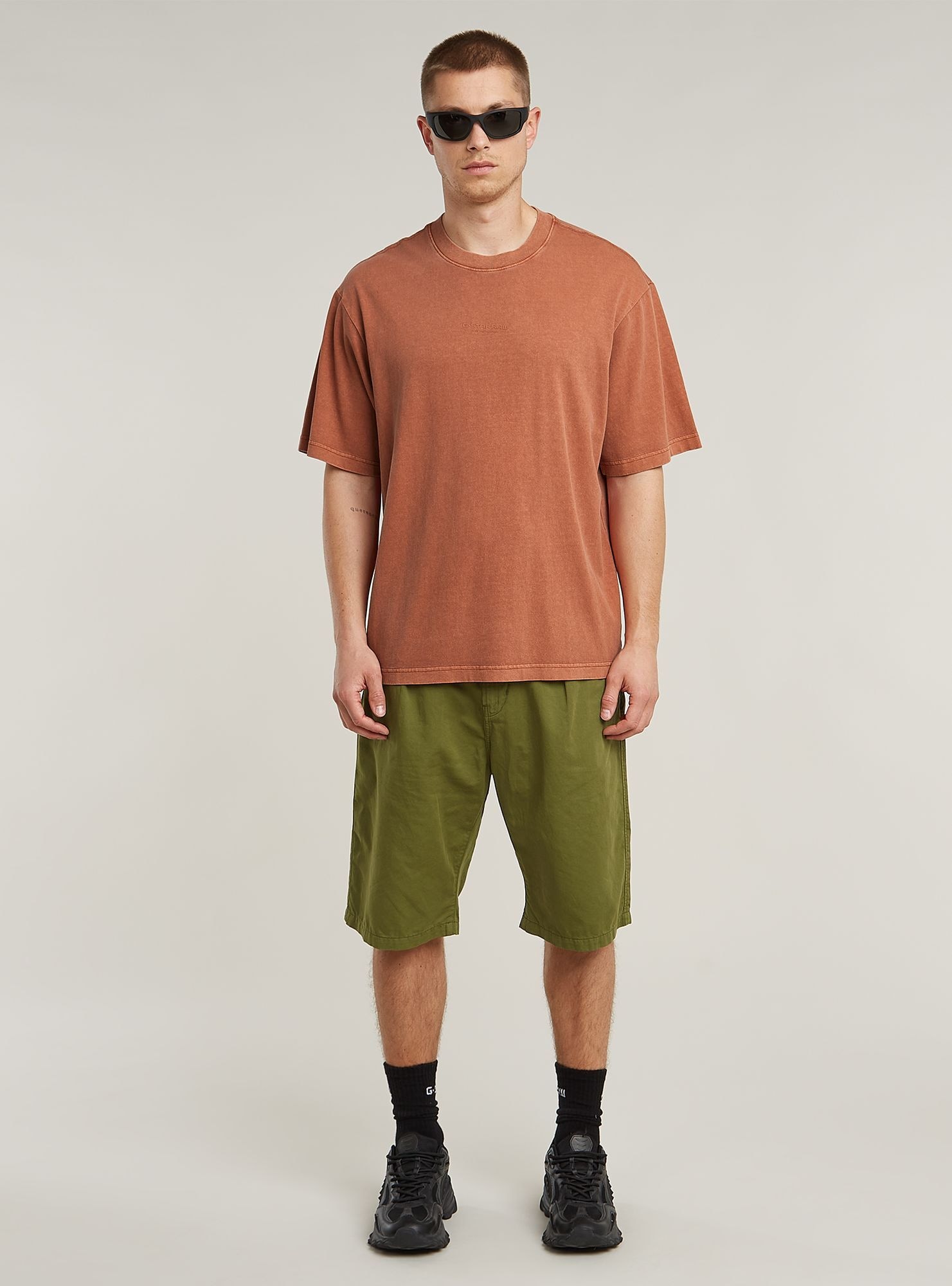 G-STAR Chinoshorts »Pleated Chino Shorts«