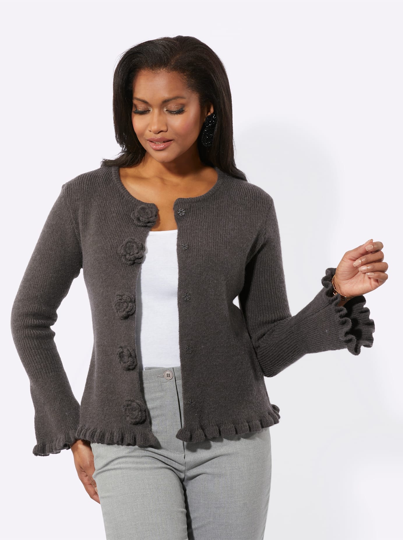 Lady Strickjacke