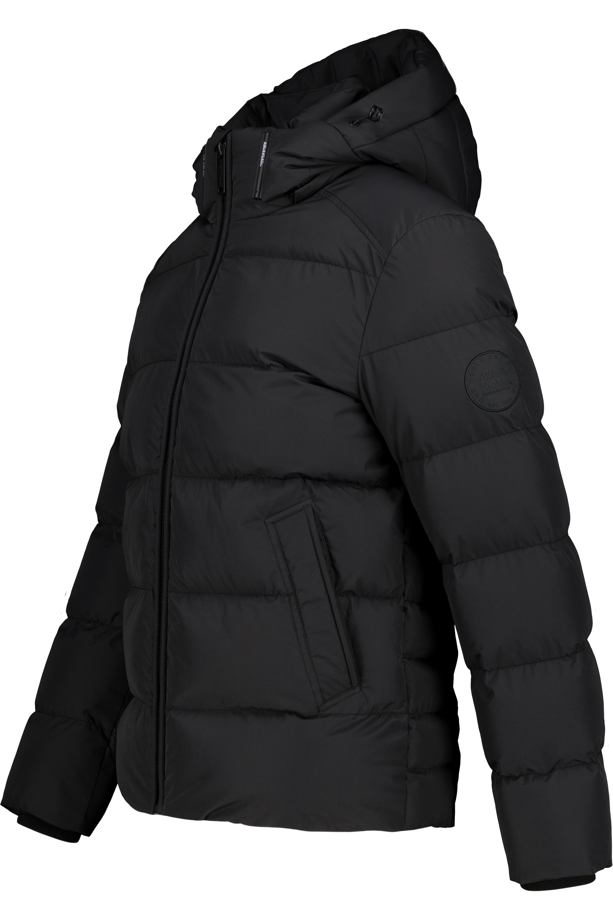 Alife & Kickin Winterjacke »Herren DamianAK A«, gefüttert mit abnehmbarer Kapuze mit verstellbarem Gummibund