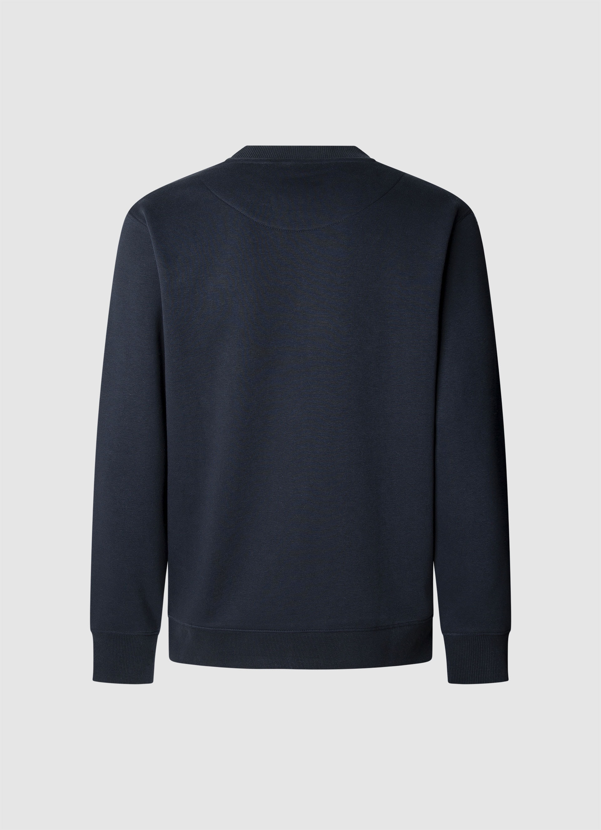 Pepe Jeans Sweatshirt »MACBETH SMALL LOGO PLAIN CREW«, mit Rundhals, Label-Stitching