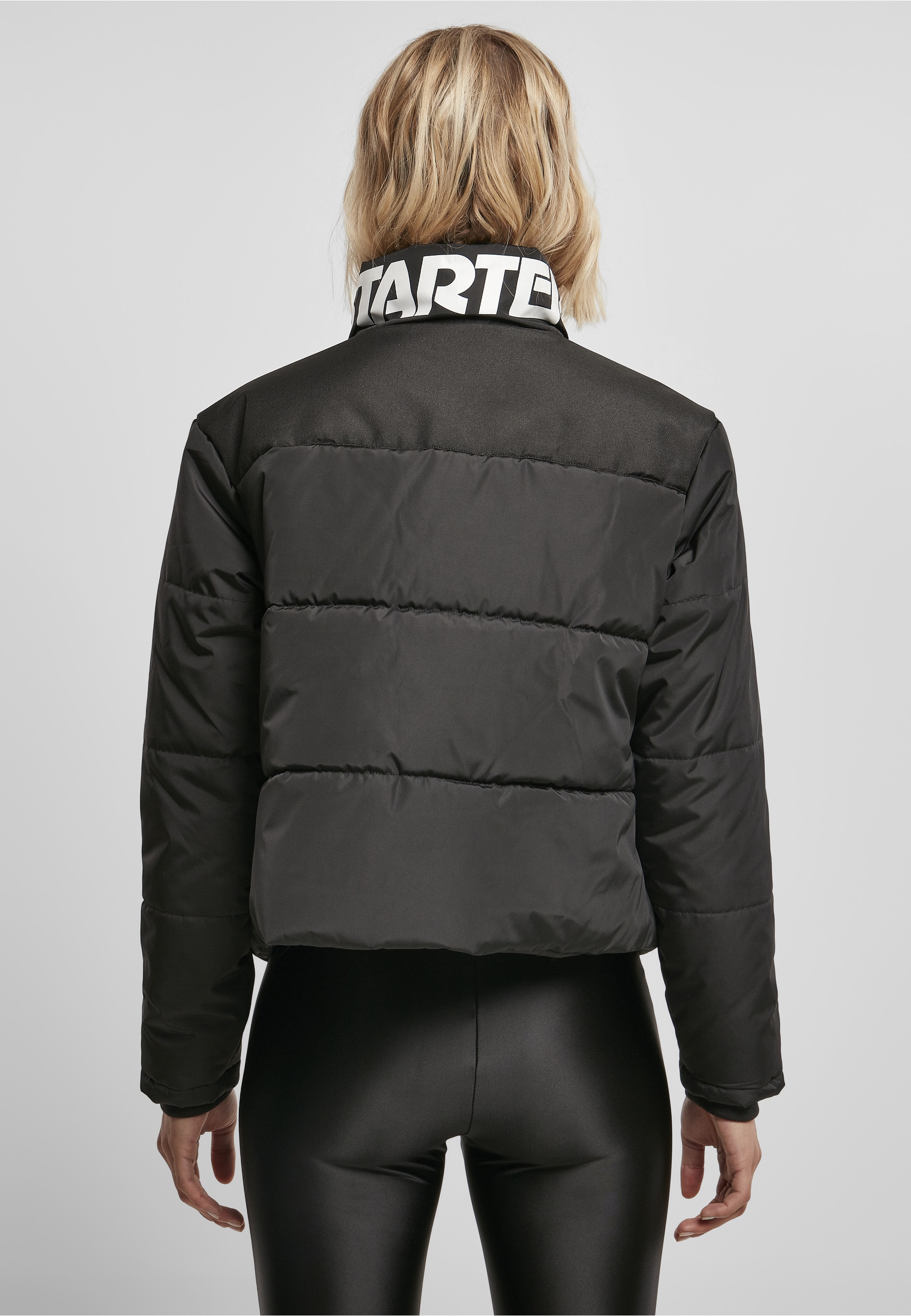Starter Black Label Winterjacke »Starter Black Label Damen Ladies Starter Logo Puffer Jacket« 1 Stk. tlg. ohne Kapuze