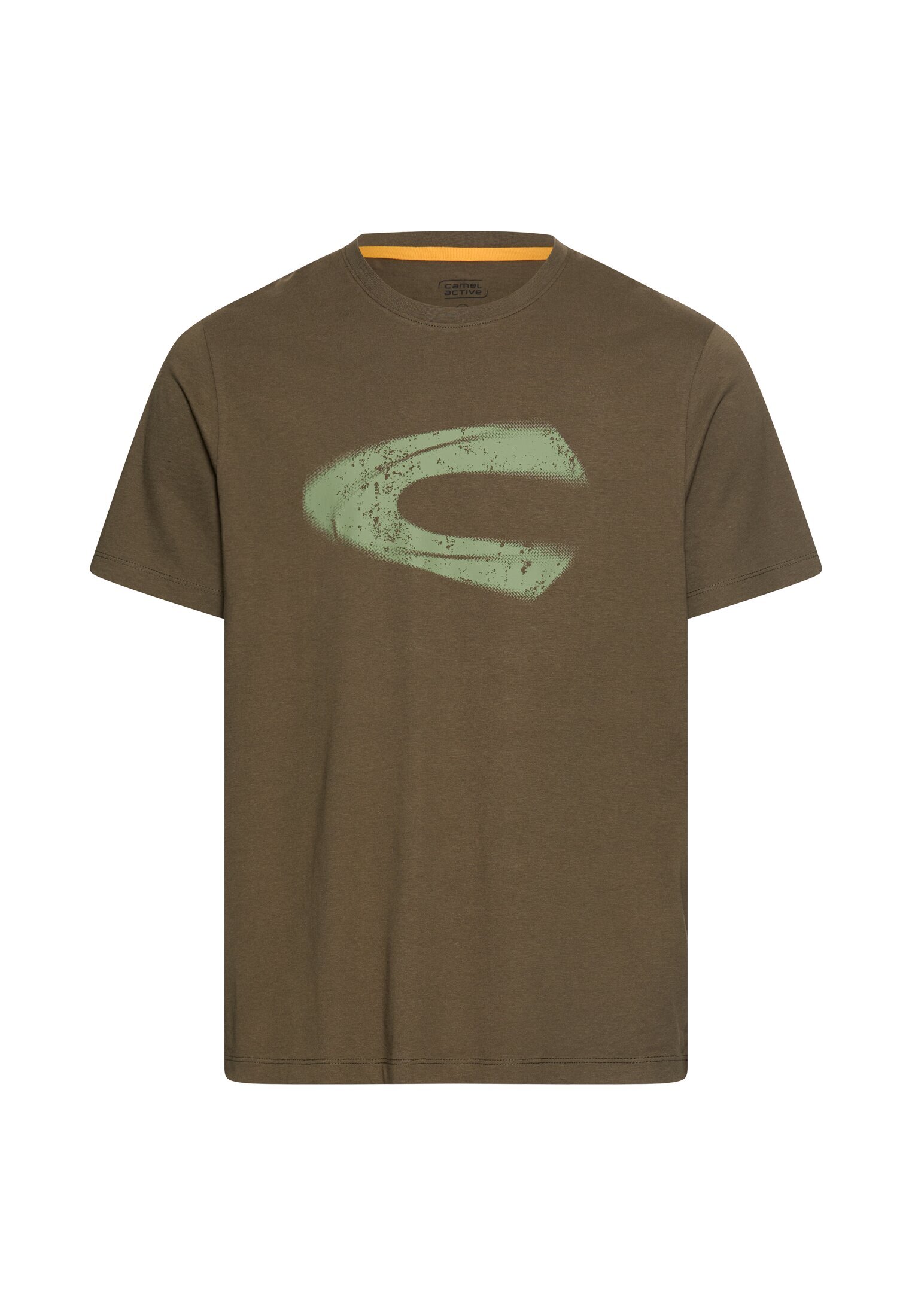 camel active Kurzarmshirt Sommershirt mit Logoprint