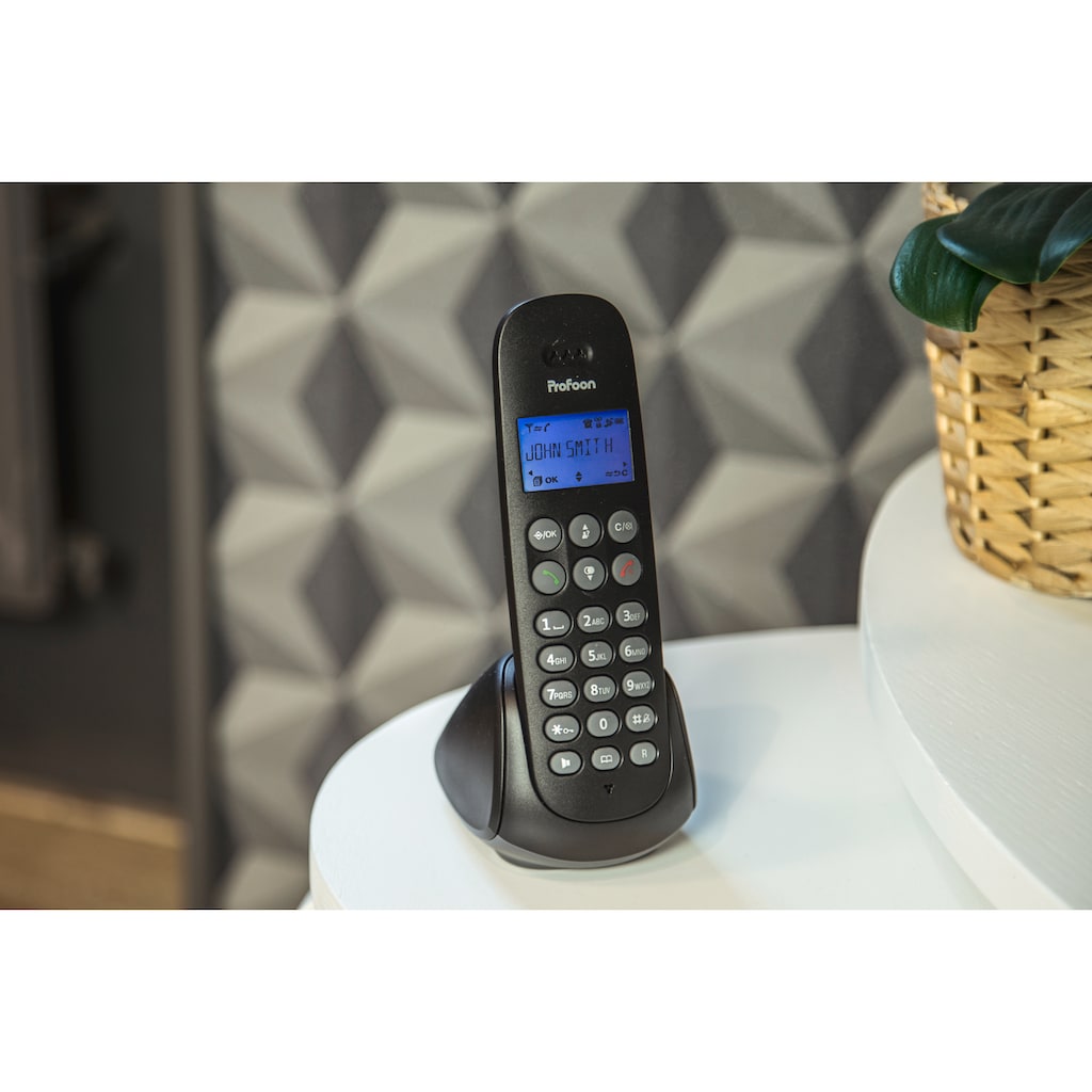 Profoon Schnurloses DECT-Telefon »PDX-300 - DECT-Telefon mit 1 Mobilteil«