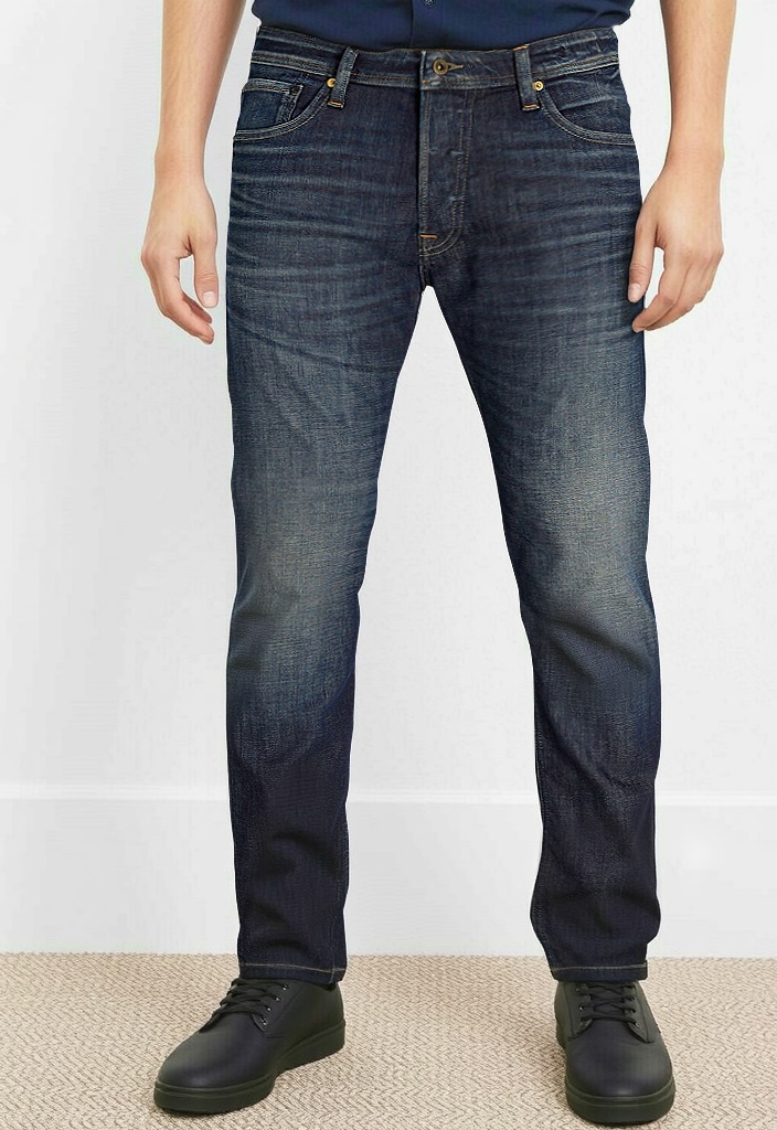 Jack & Jones Tapered-fit-Jeans »JJIMIKE JJORIGINAL CJ SN«, mit Five-Pocket-Design