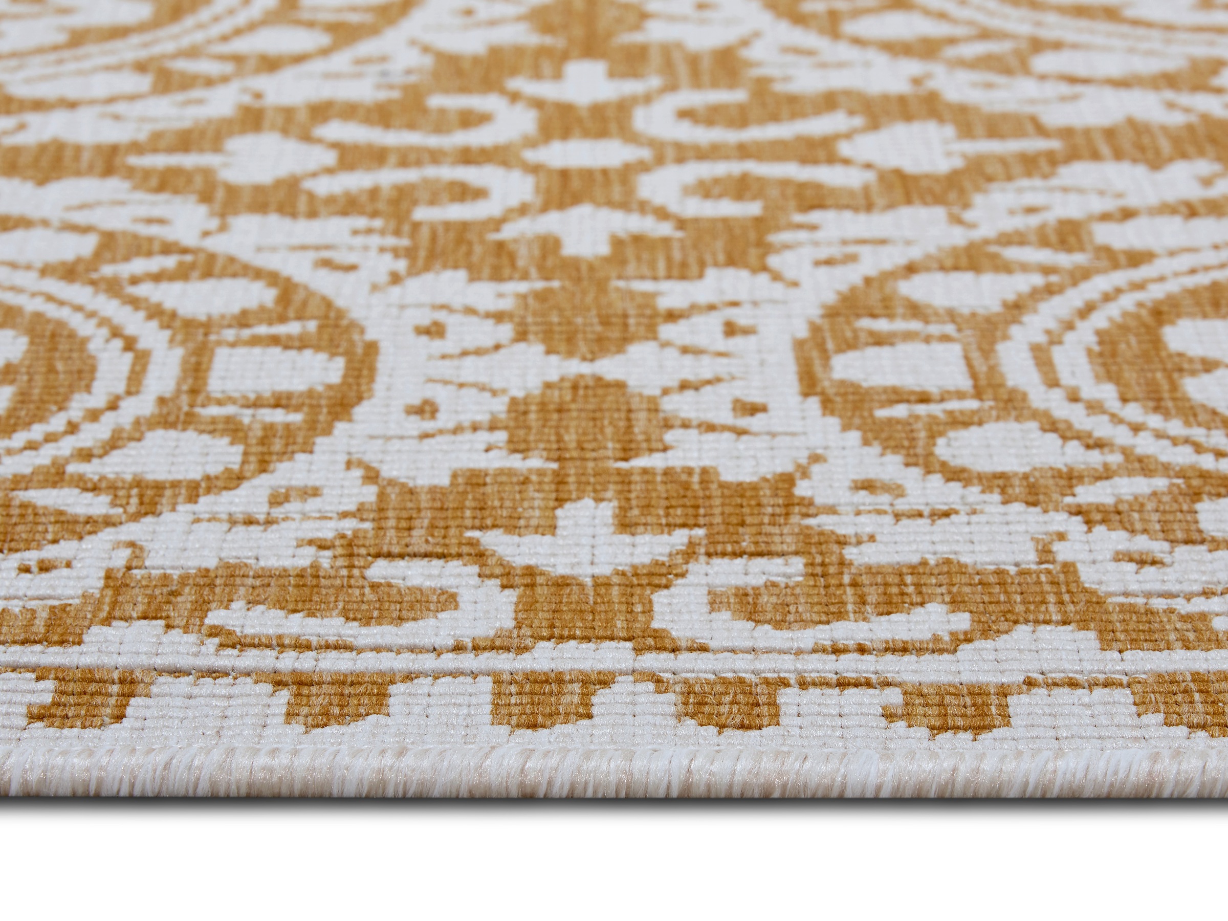 NORTHRUGS Läufer »Jardin«, rechteckig, 5 mm Höhe, Wendeteppich, In-& Outdoor, Vintage, Balkon, Garten, Wohnzimmer, Flur