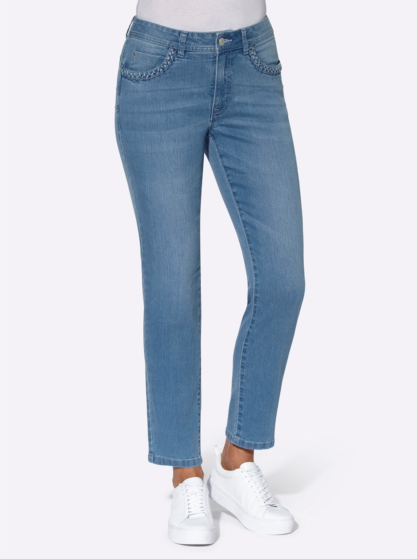 Casual Looks 5-Pocket-Jeans, (1 tlg.) günstig online kaufen