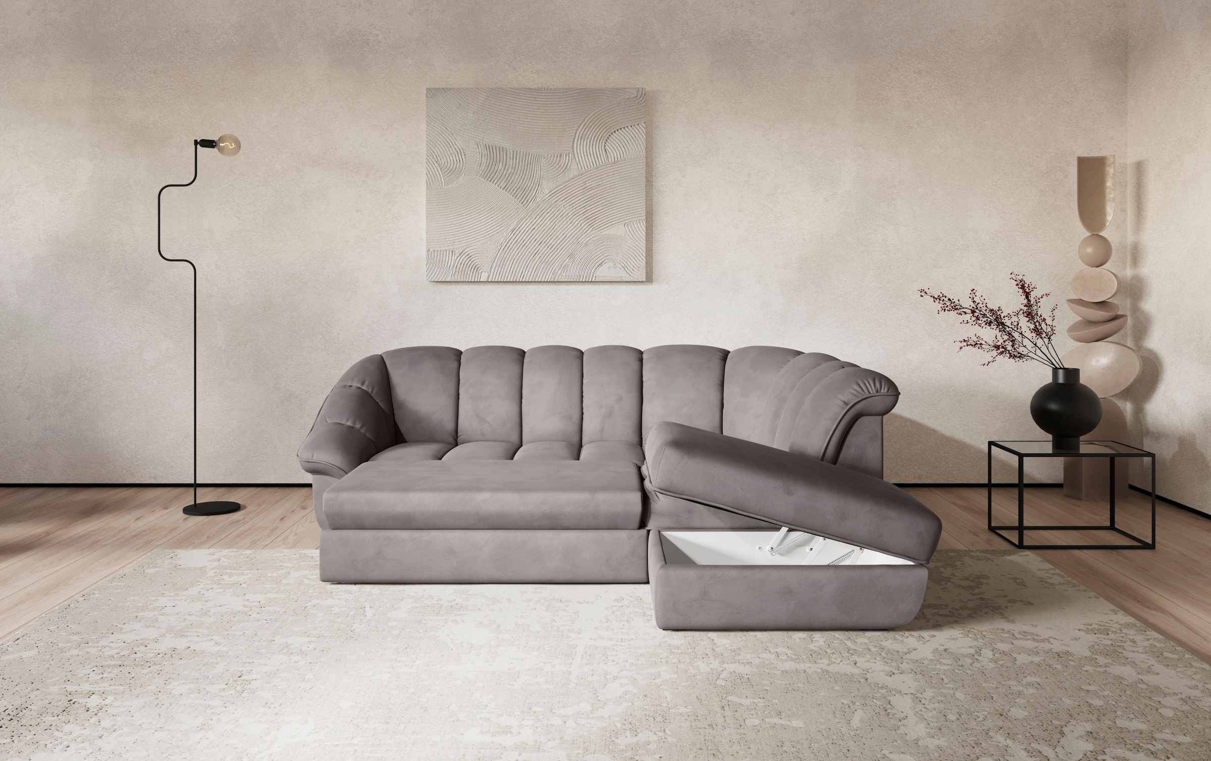 COTTA Ecksofa »Mado, Breite 260 cm« verschiedene Sofas individuell kombinierbar