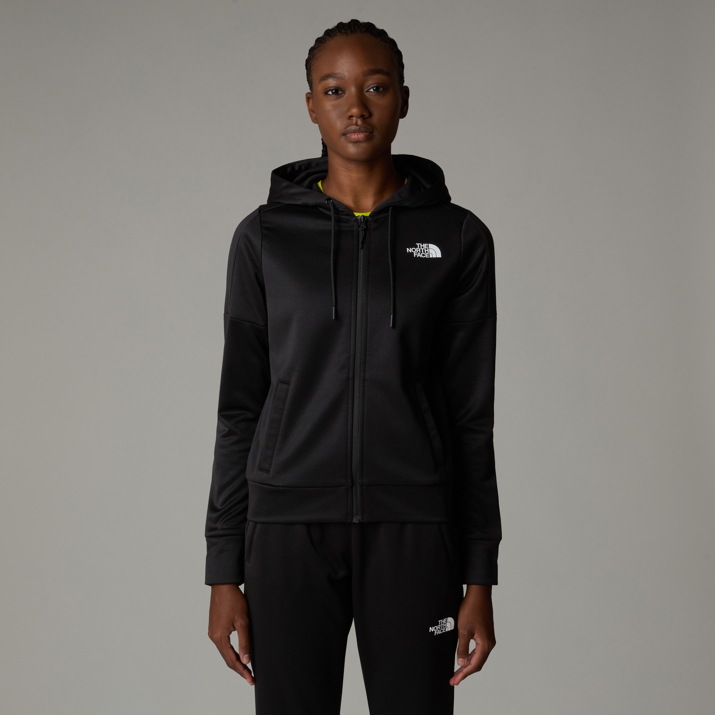 The North Face Sweatjacke "Reaxion Fleece Kapuzenpulli mit durchgehendem RV günstig online kaufen