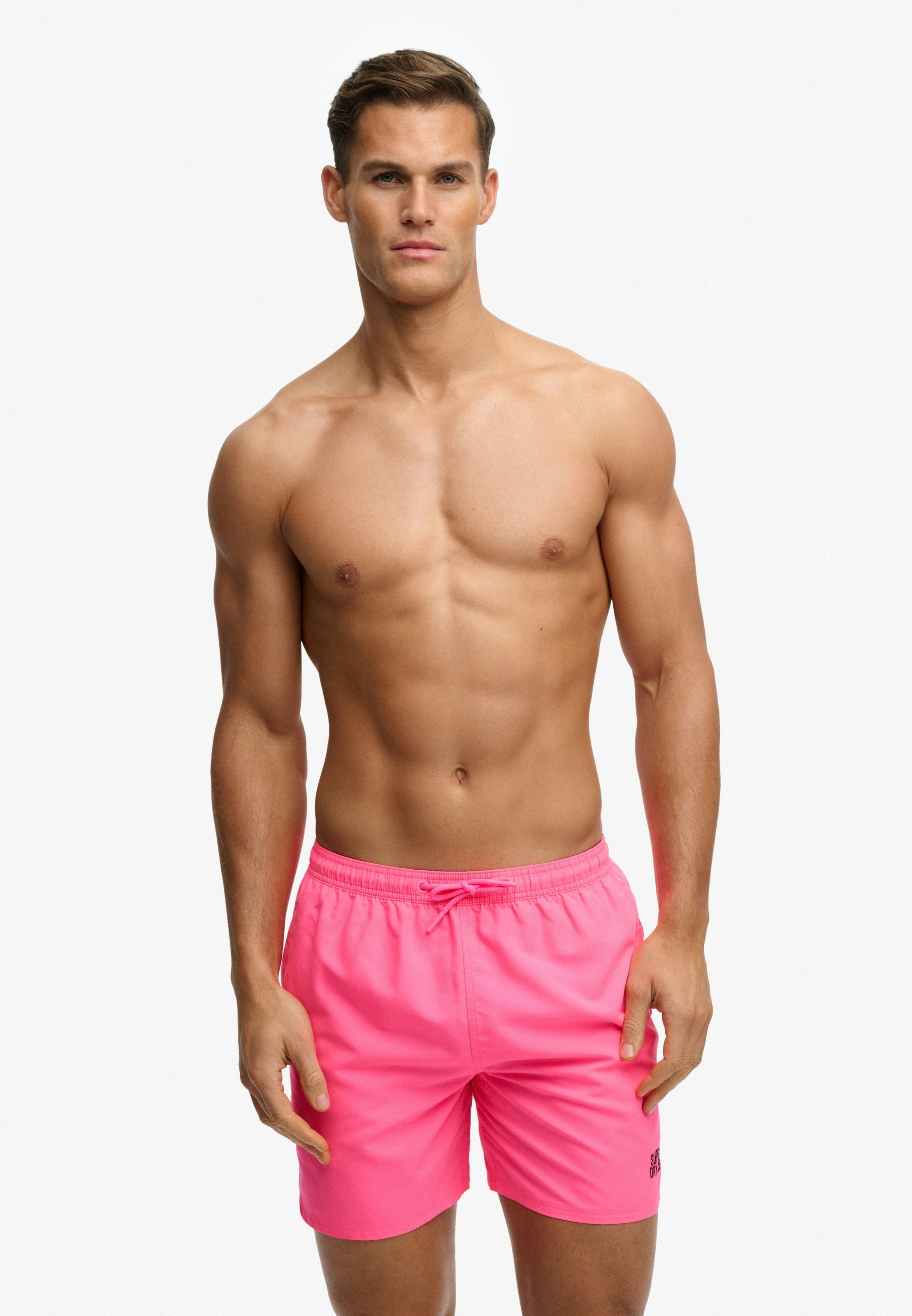 Superdry Badeshorts »ESSENTIAL 16 SWIM SHORT« Kunstfaser, relaxed fit