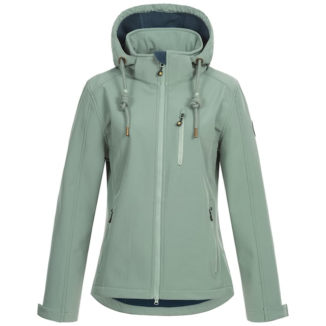 DEPROC Active Softshelljacke »PEAK CREEK WOMEN«, mit abnehmbarer Kapuze  bestellen | BAUR