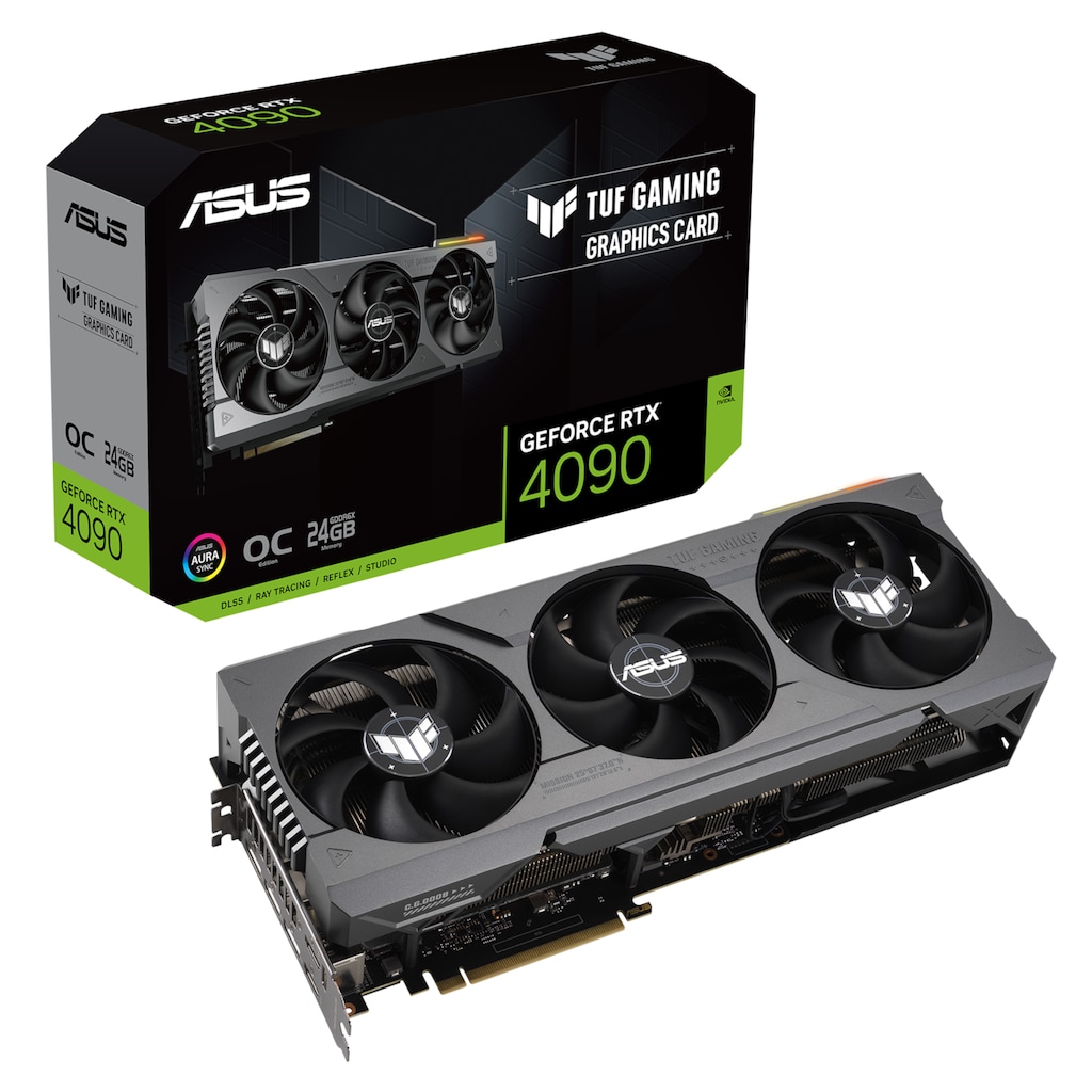 Asus Grafikkarte »TUF-RTX4090-O24G-GAMING«, 24 GB, GDDR6X