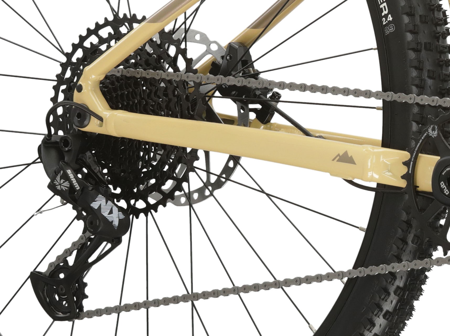 Kross Mountainbike »KROSS MTB Hardtail Level 6.0 29" braun 12 Gänge«, 12 Gang, SRAM, NX EAGLE Schaltwerk, Kettenschaltung
