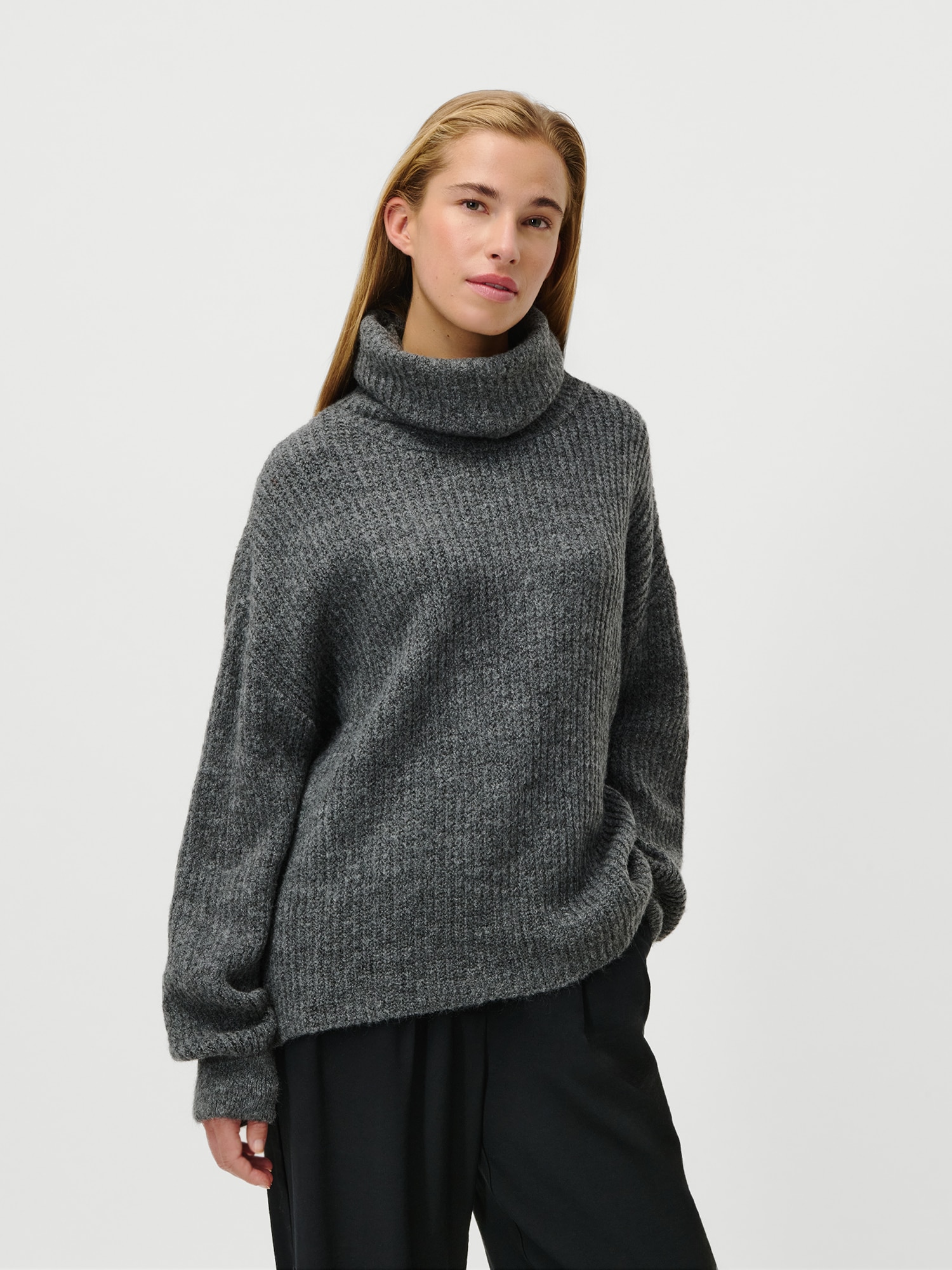 LeGer Strickpullover "Jarine, LeGer by Lena Gercke" Loose fit mit Rundhalsa günstig online kaufen