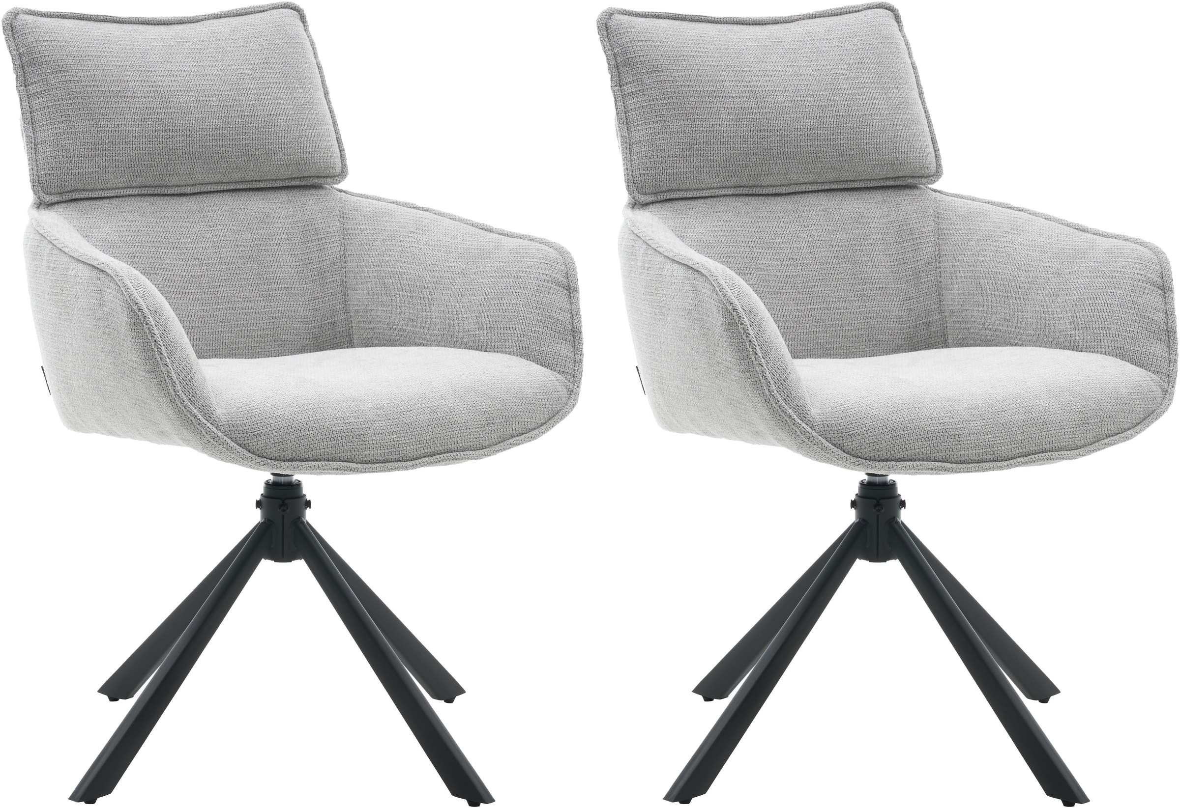 Home affaire Esszimmerstuhl "Cusey, 360 drehbar, extra dicke Polsterung, 2e günstig online kaufen