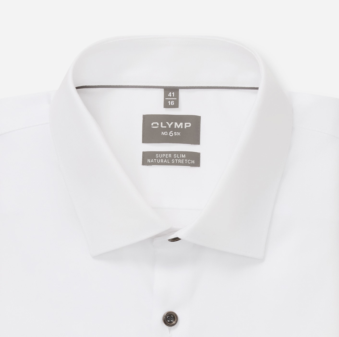 OLYMP Langarmhemd »No 6« Businesshemd, super slim fit, New York Kentkragen