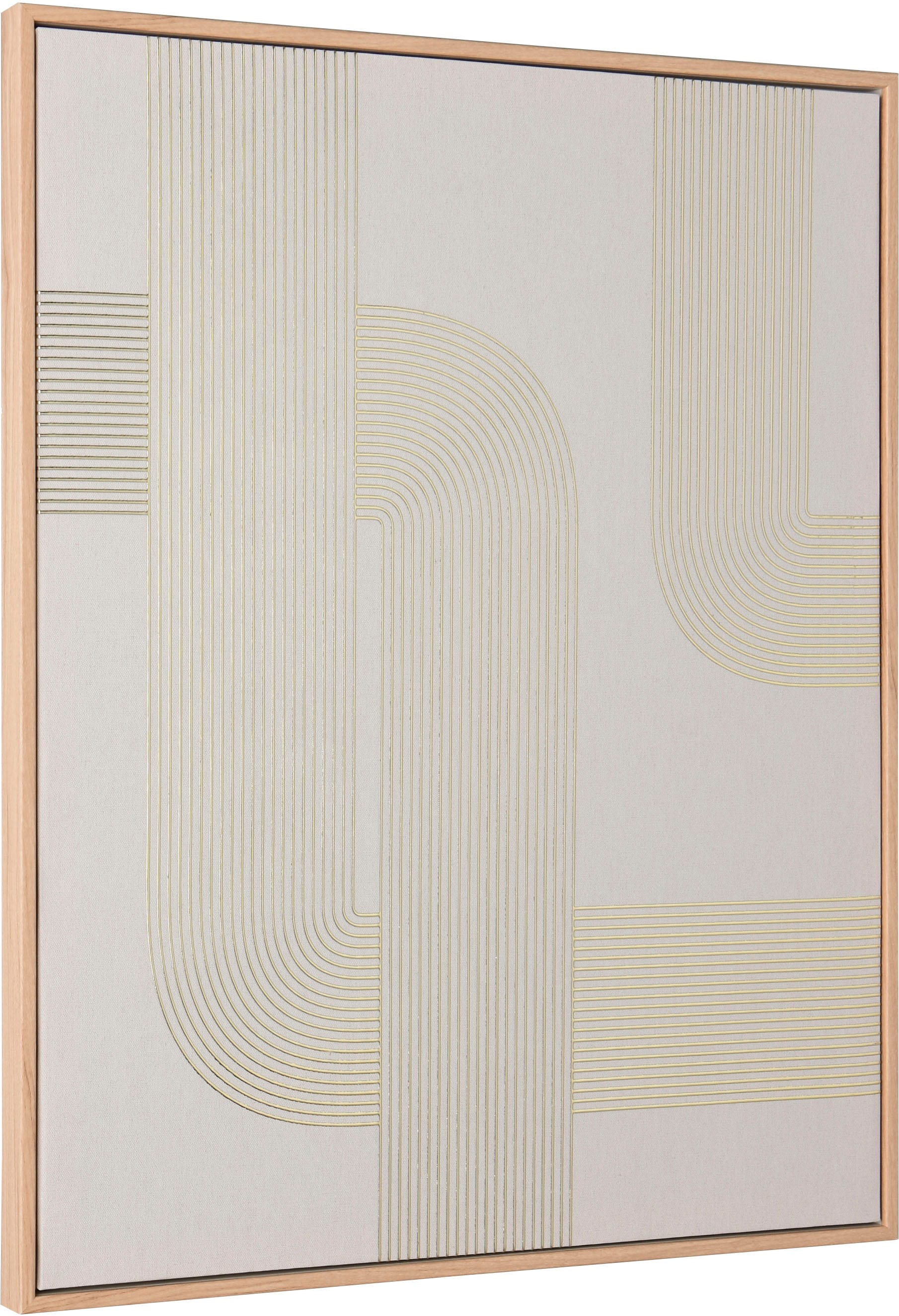 MIRRORS AND MORE Kunstdruck »NORMA« 1 Stk. tlg. Kunstwerk im Geometrischen Design