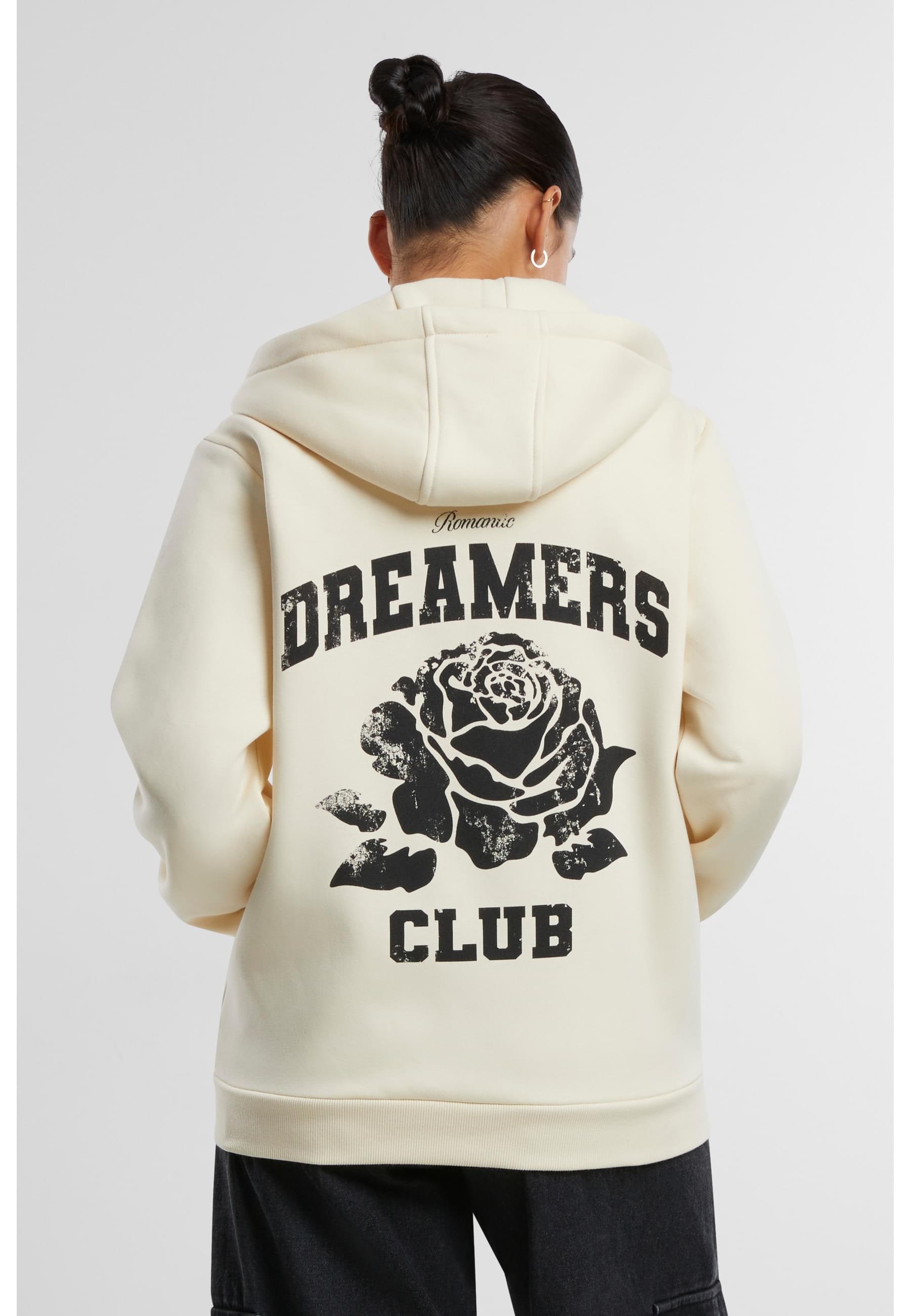 Miss Tee Sweatjacke »Miss Tee Romantic Dreamers Ladies Fluffy Zip Hoody«