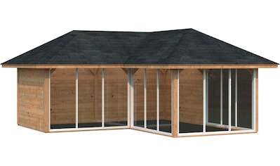 Holzpavillon »Bianca 24,9 m² Set 4«