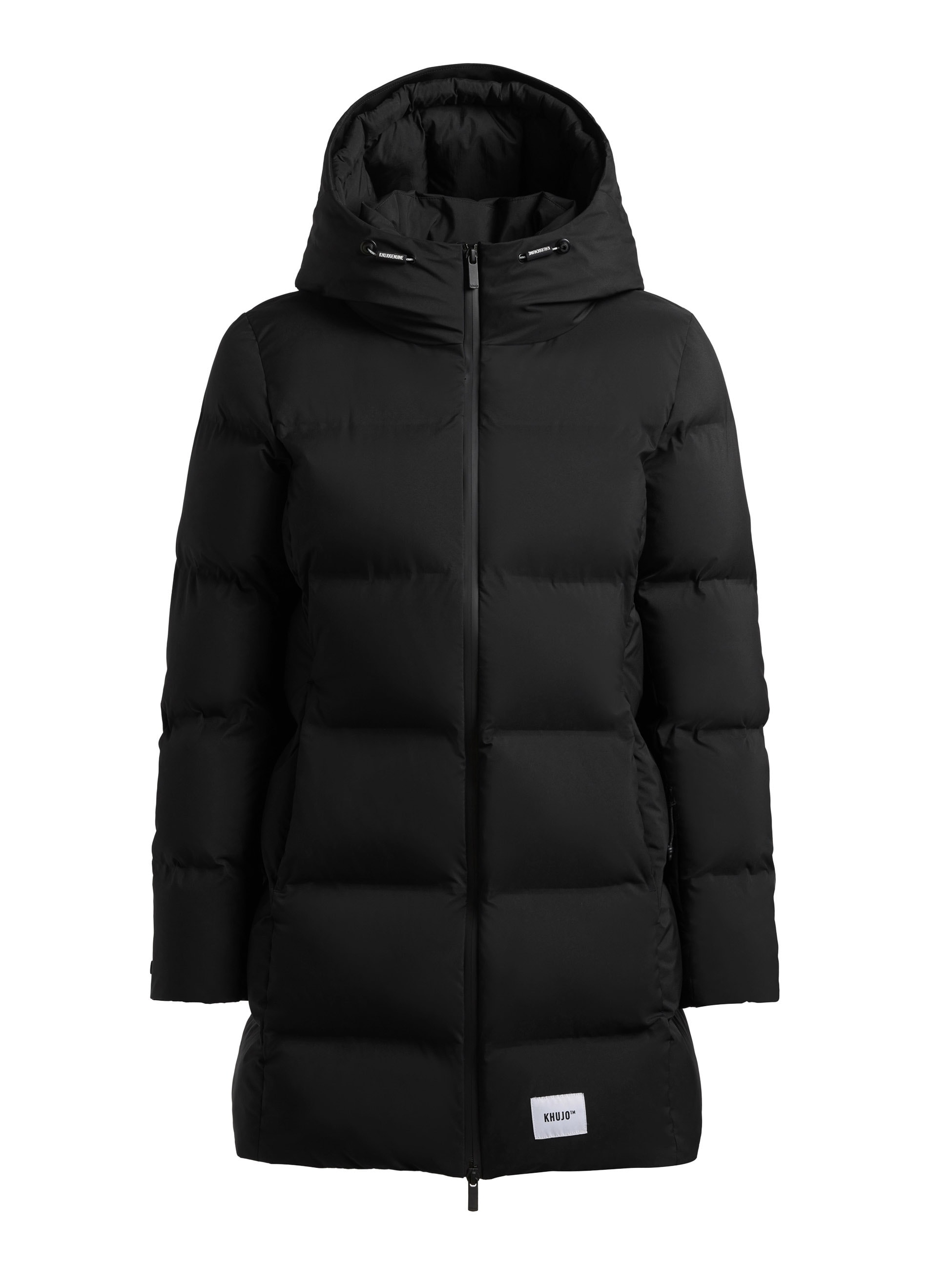 khujo Steppjacke »TANARE5« mit Kapuze Reißverschlusstaschen mit Fleecefutter