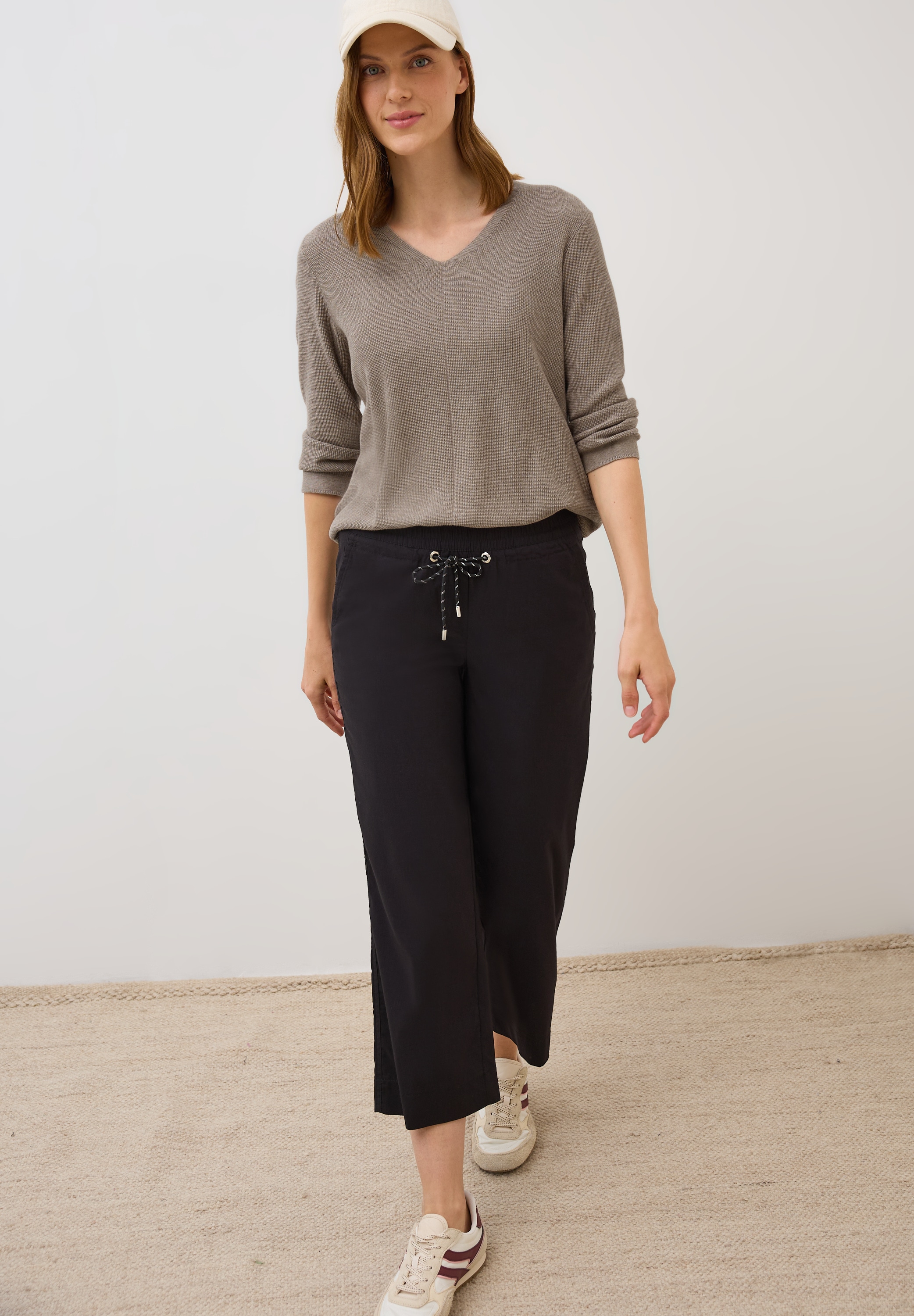 Cecil Strickpullover, mit V-Ausschnitt