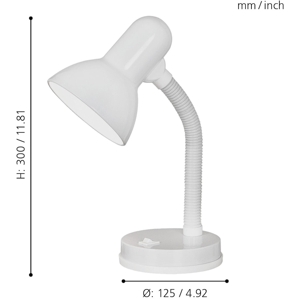 EGLO Tischleuchte »BASIC«, 1 flammig-flammig