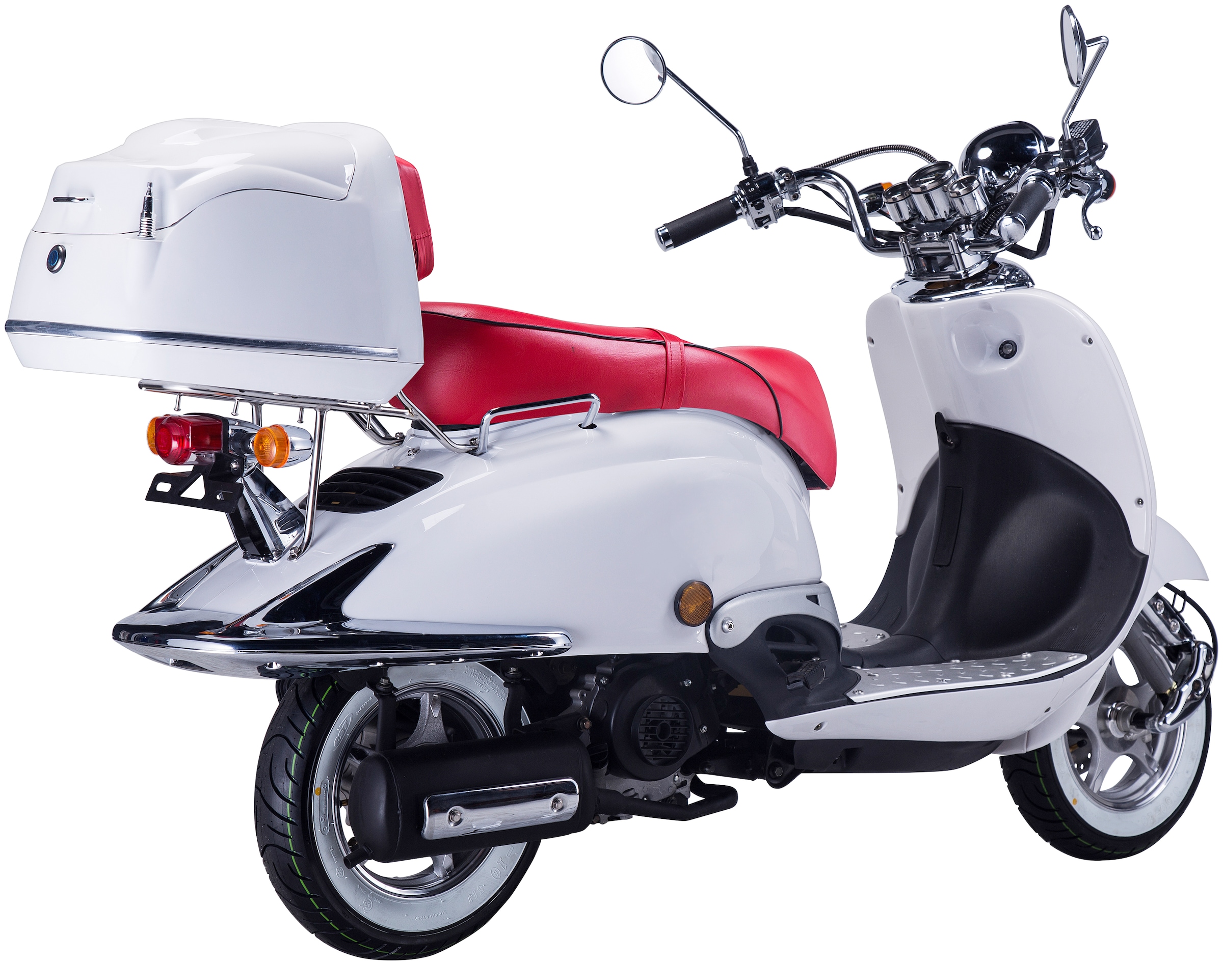 GT UNION Motorroller »Strada«, 50 bestellen cm³, online auf (Set), PS, mit km/h, 45 Topcase BAUR 3 5, Rechnung | Euro