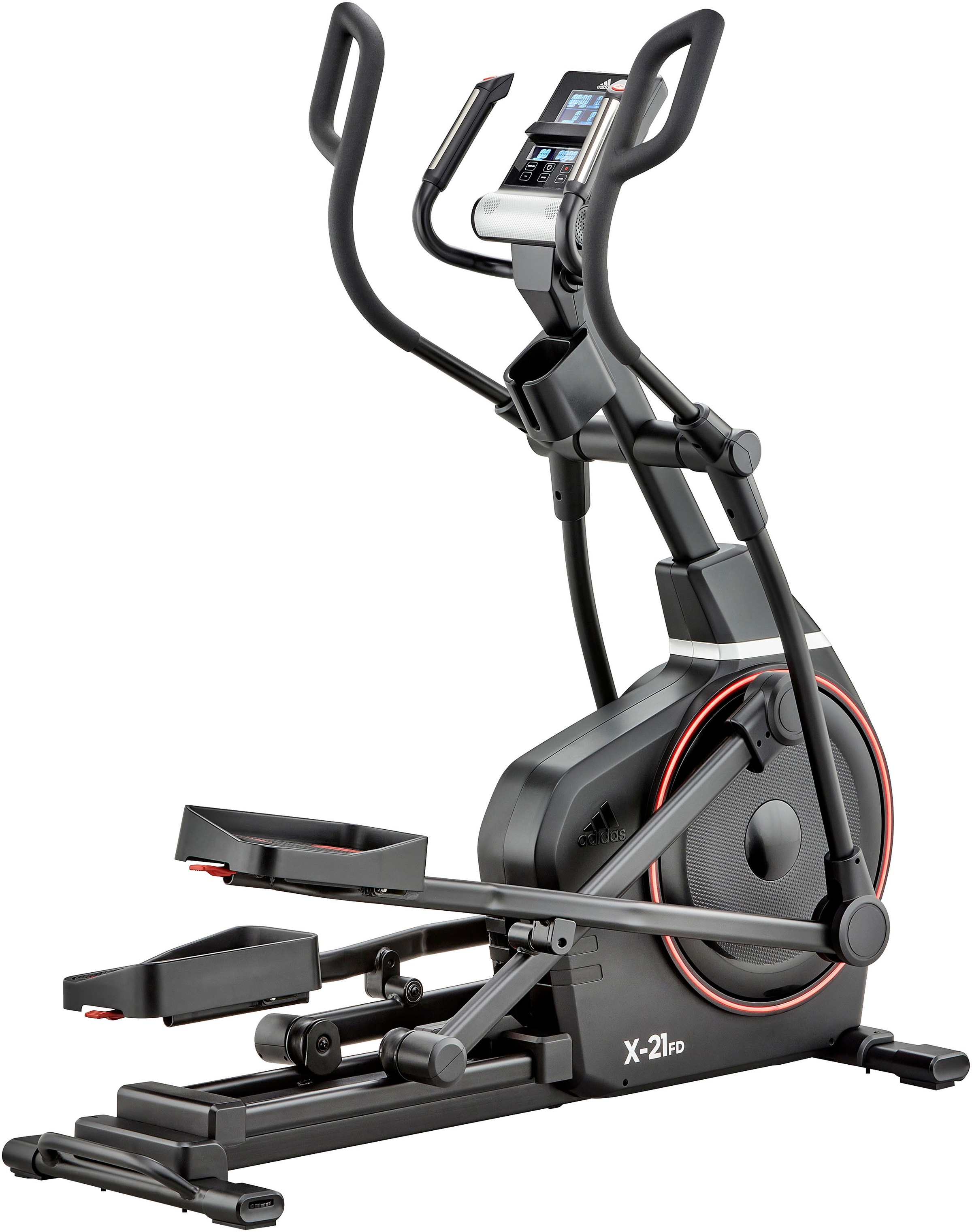 adidas Performance Ellipsentrainer-Ergometer "X-21FD", (mit Höhen-Niveau-Regulierung)