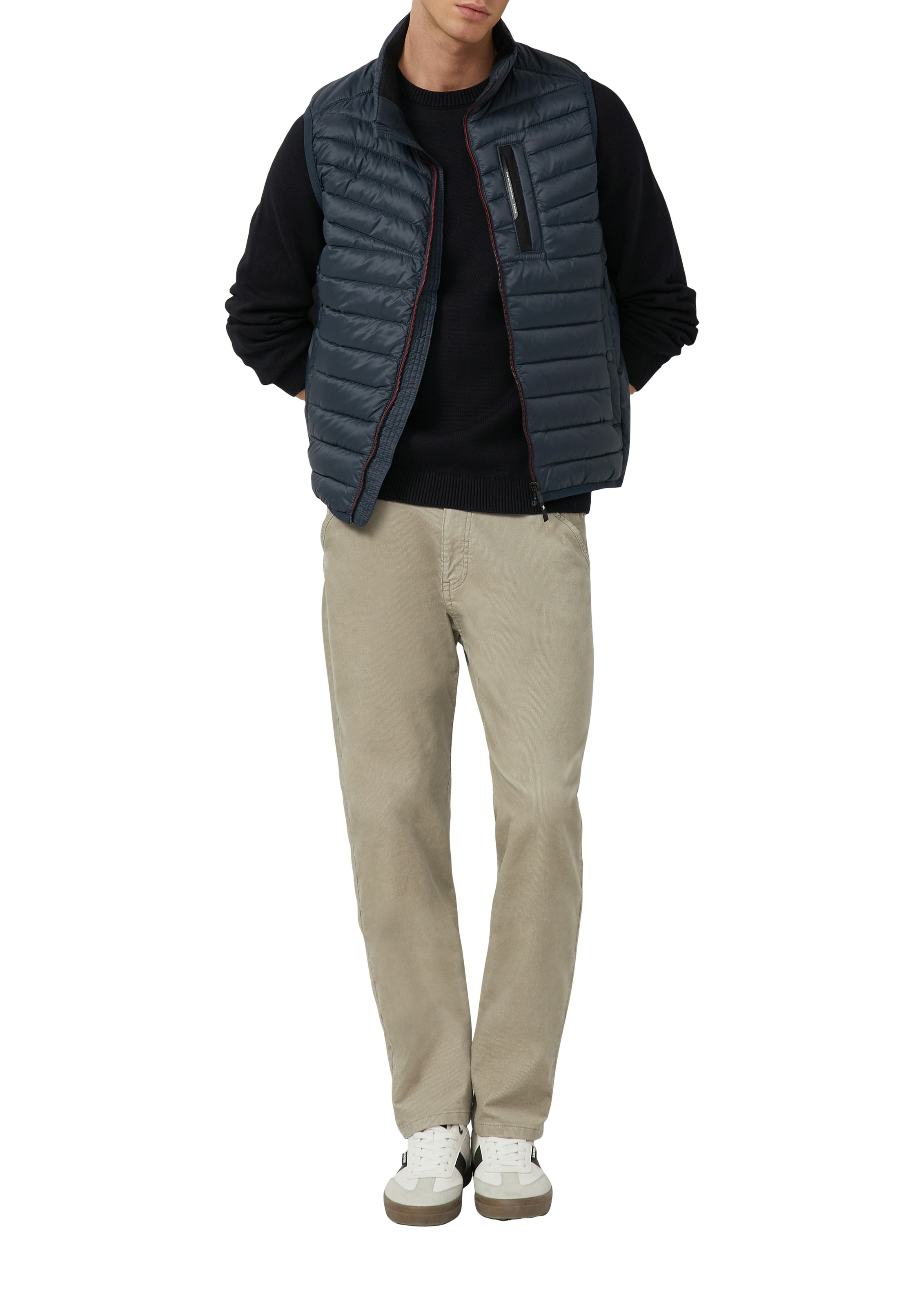 s.Oliver Rundhalspullover mit Logo Stickerei günstig online kaufen