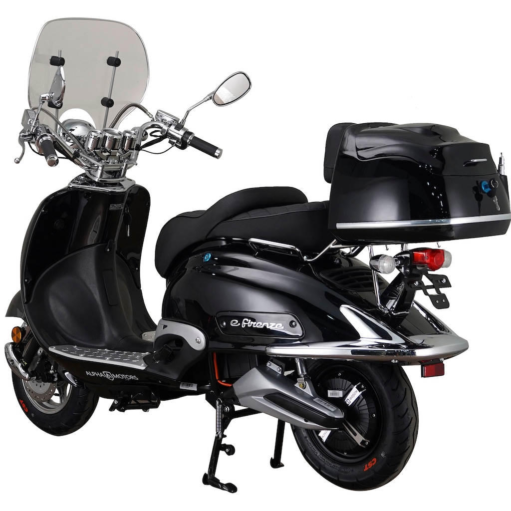 GreenStreet E-Motorroller »e-Firenze«, inkl. 1 Akku, Topcase und Windschild