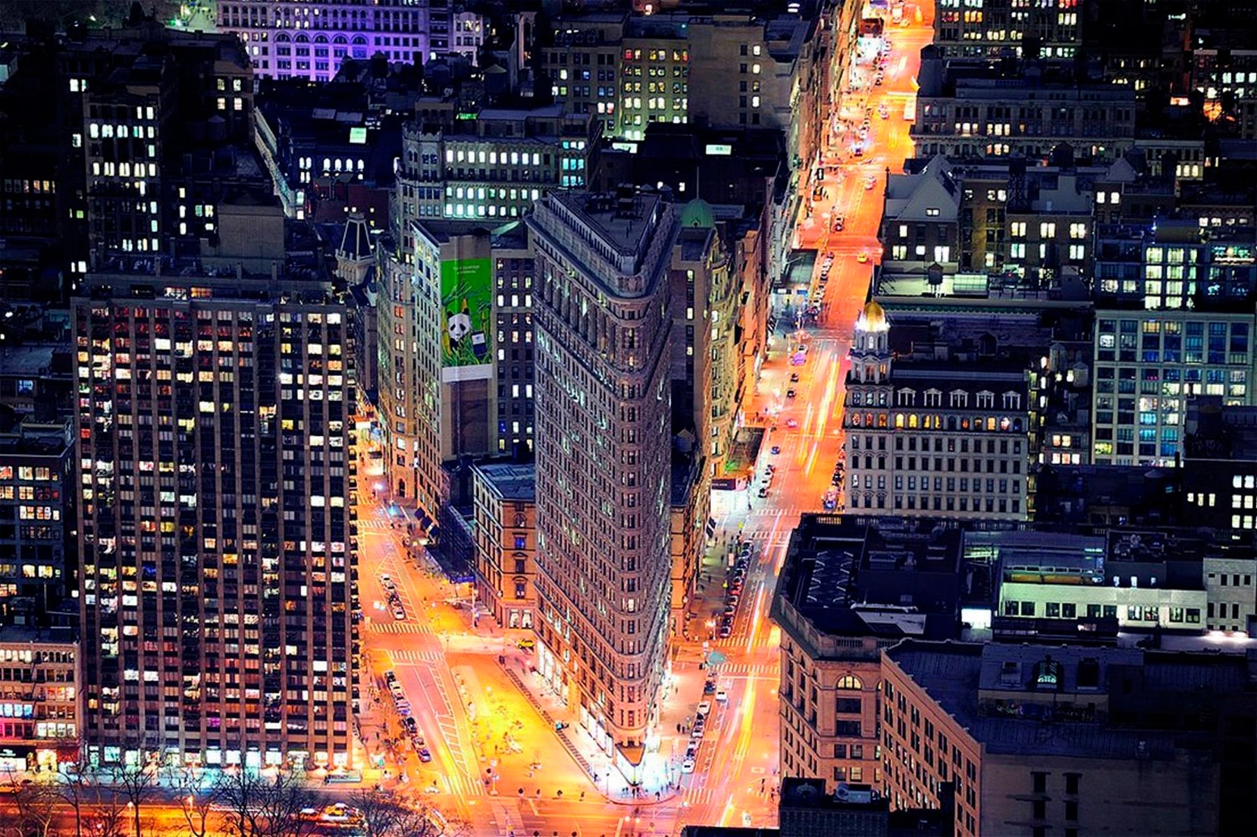 Papermoon Fototapete "Flat Iron Building" glatt