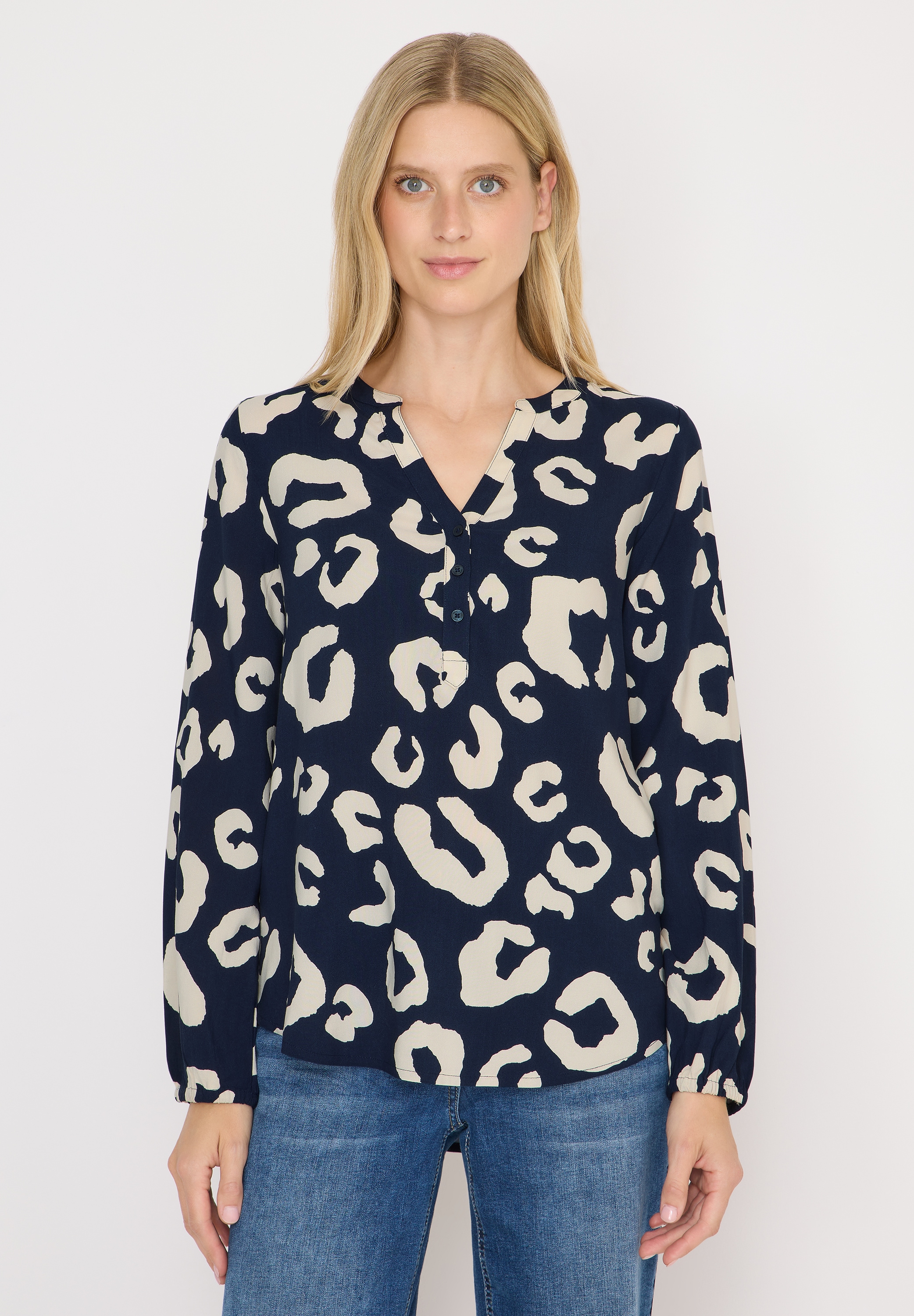Cecil Shirtbluse, mit grafischem Muster günstig online kaufen