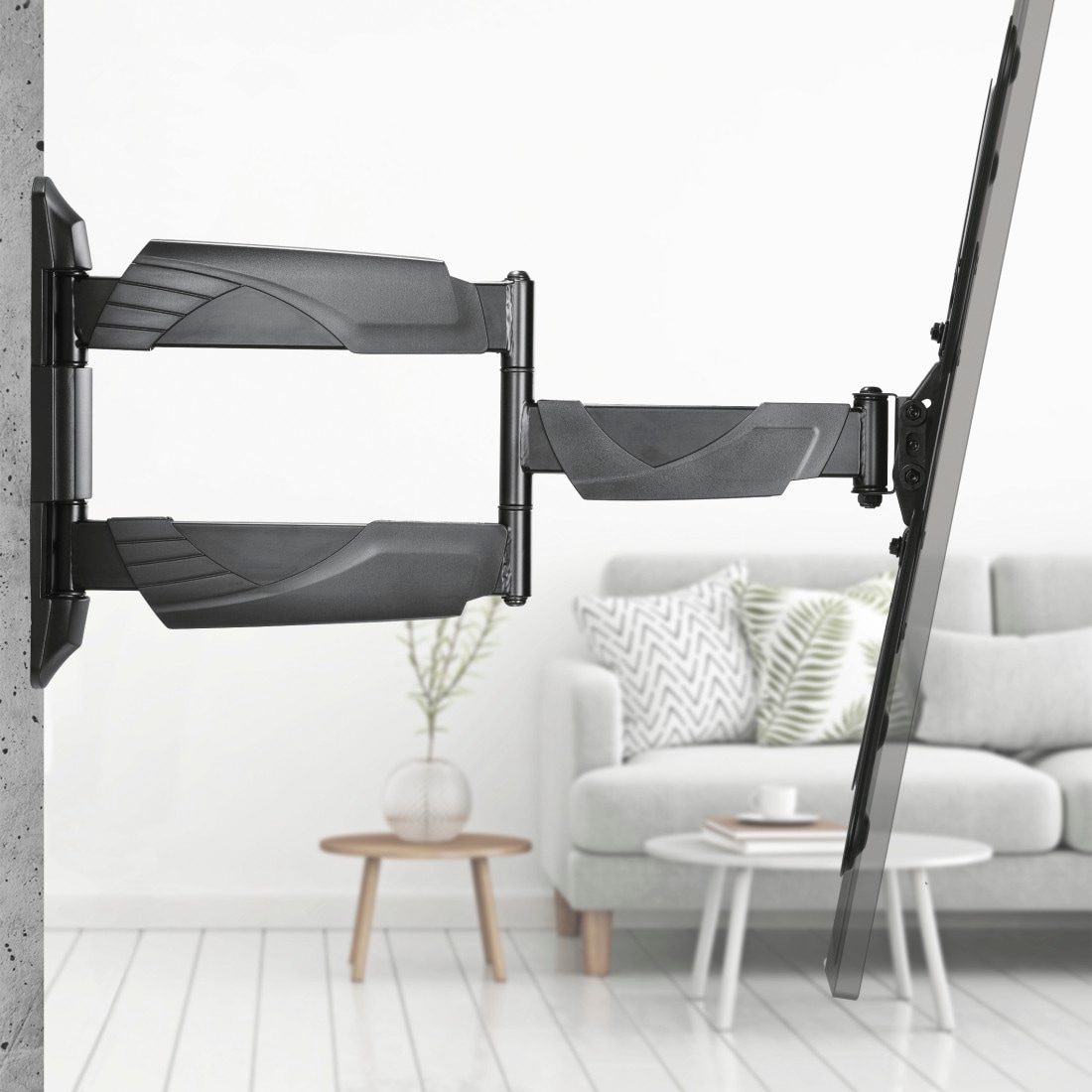Hama TV-Wandhalterung »Wandhalterung (schwenkbar, neigbar, ausziehbar, 32"- 65", VESA400x400)«, bis 165 cm Zoll
