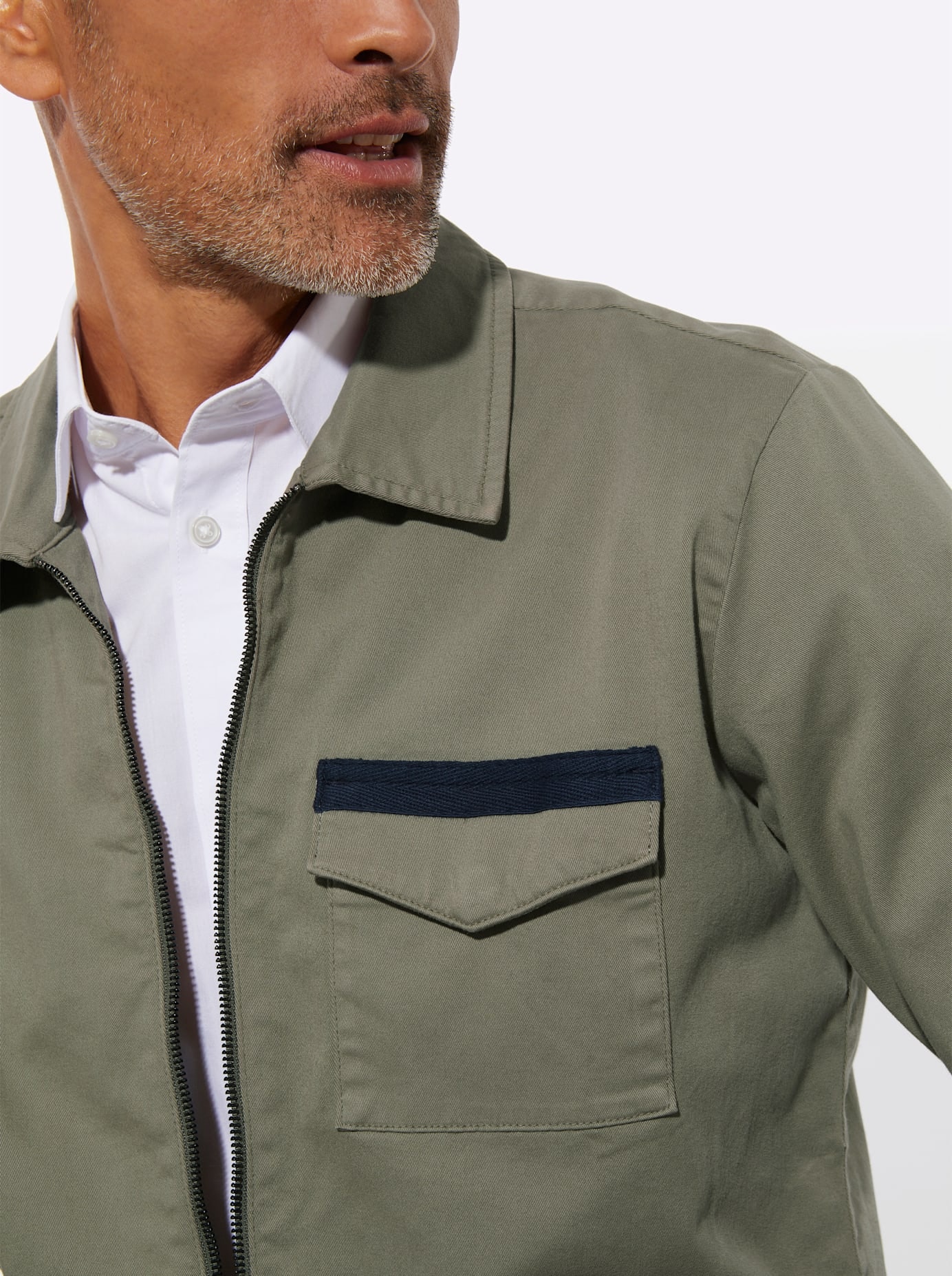 Classic Langjacke ohne Kapuze