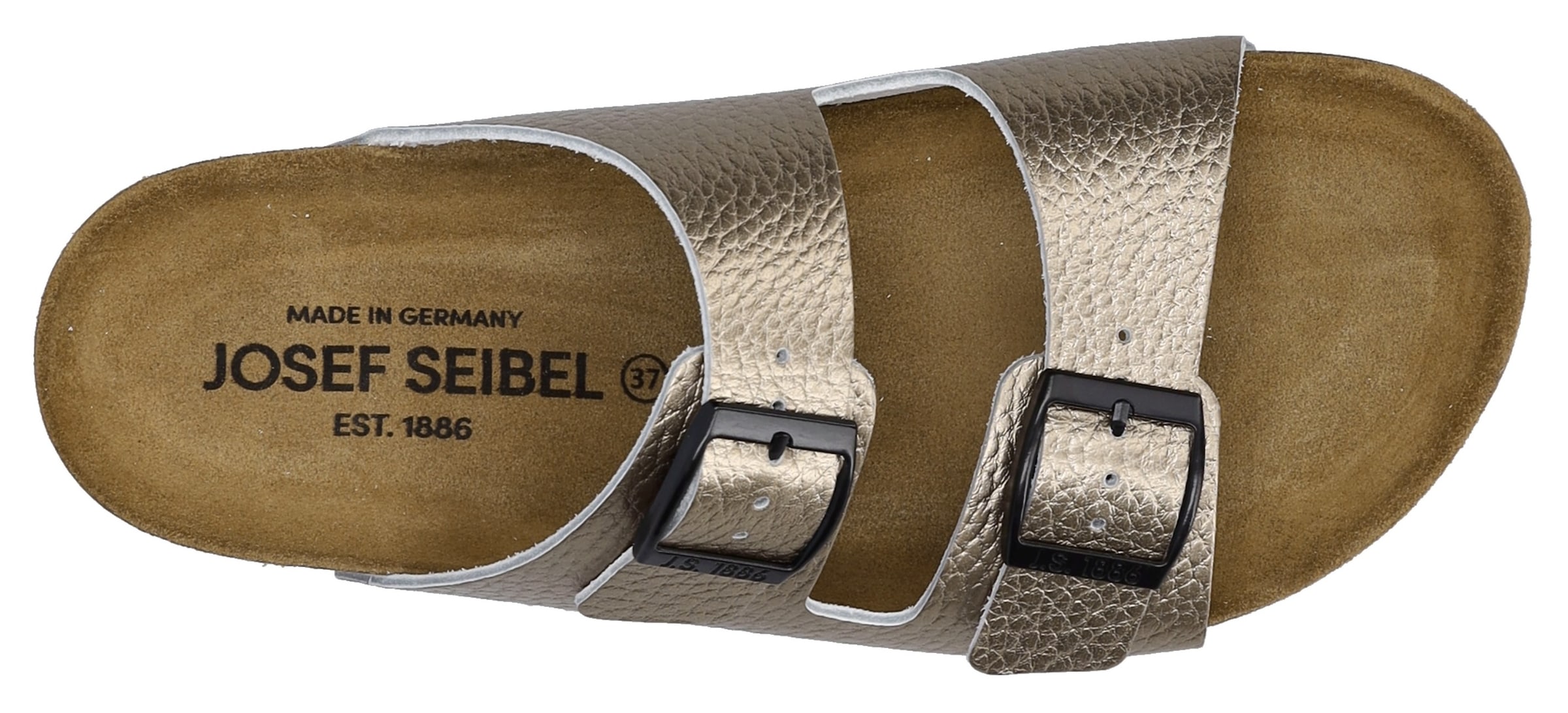 Josef Seibel Hausschuh »Hermine 01«, Pantolette, Slides, Sandale mit weichem Lederfutter