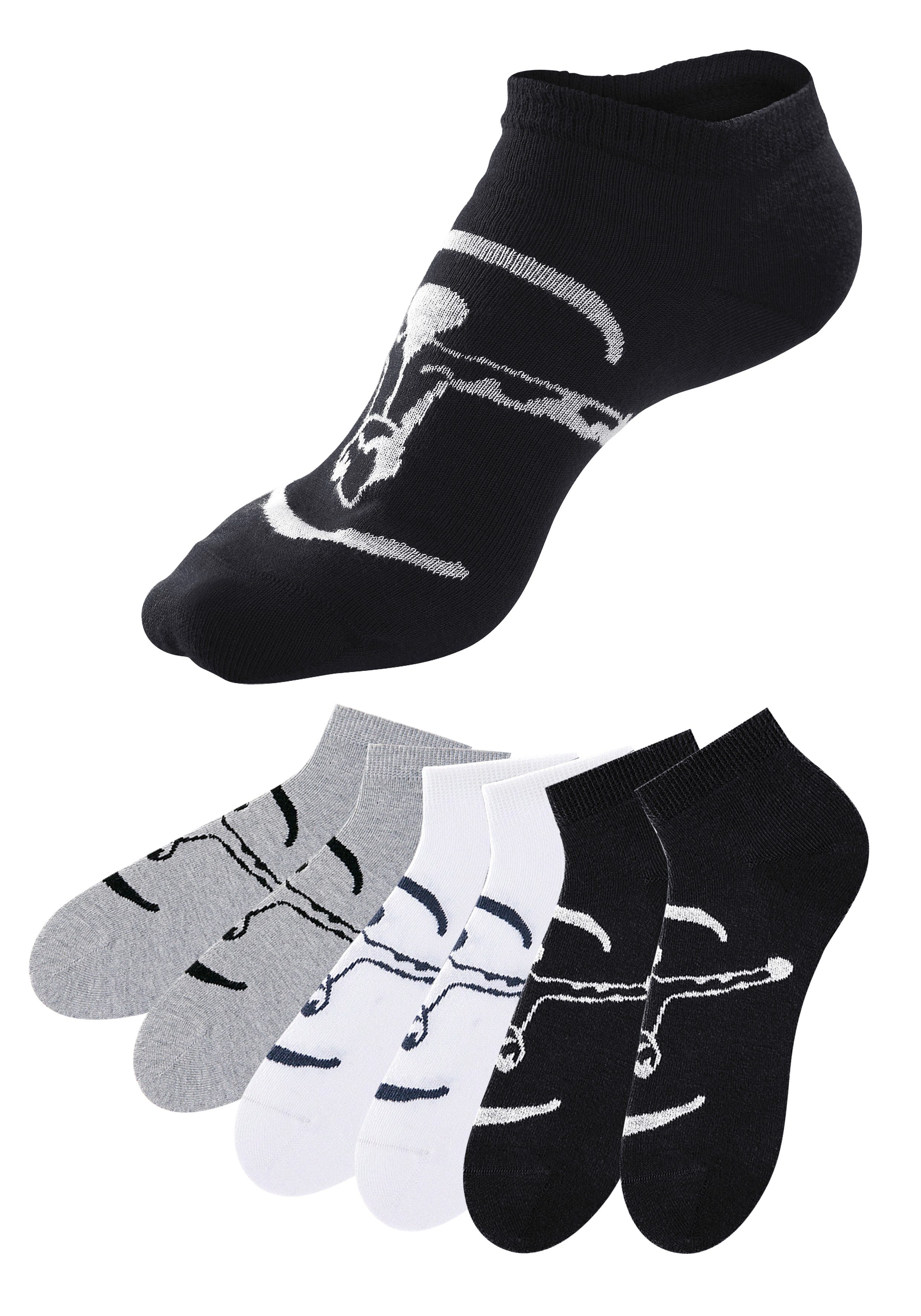 Thumbnail - Chiemsee Sneakersocken Packung, 6 Paar tlg. ideal für Sport & Freizeit