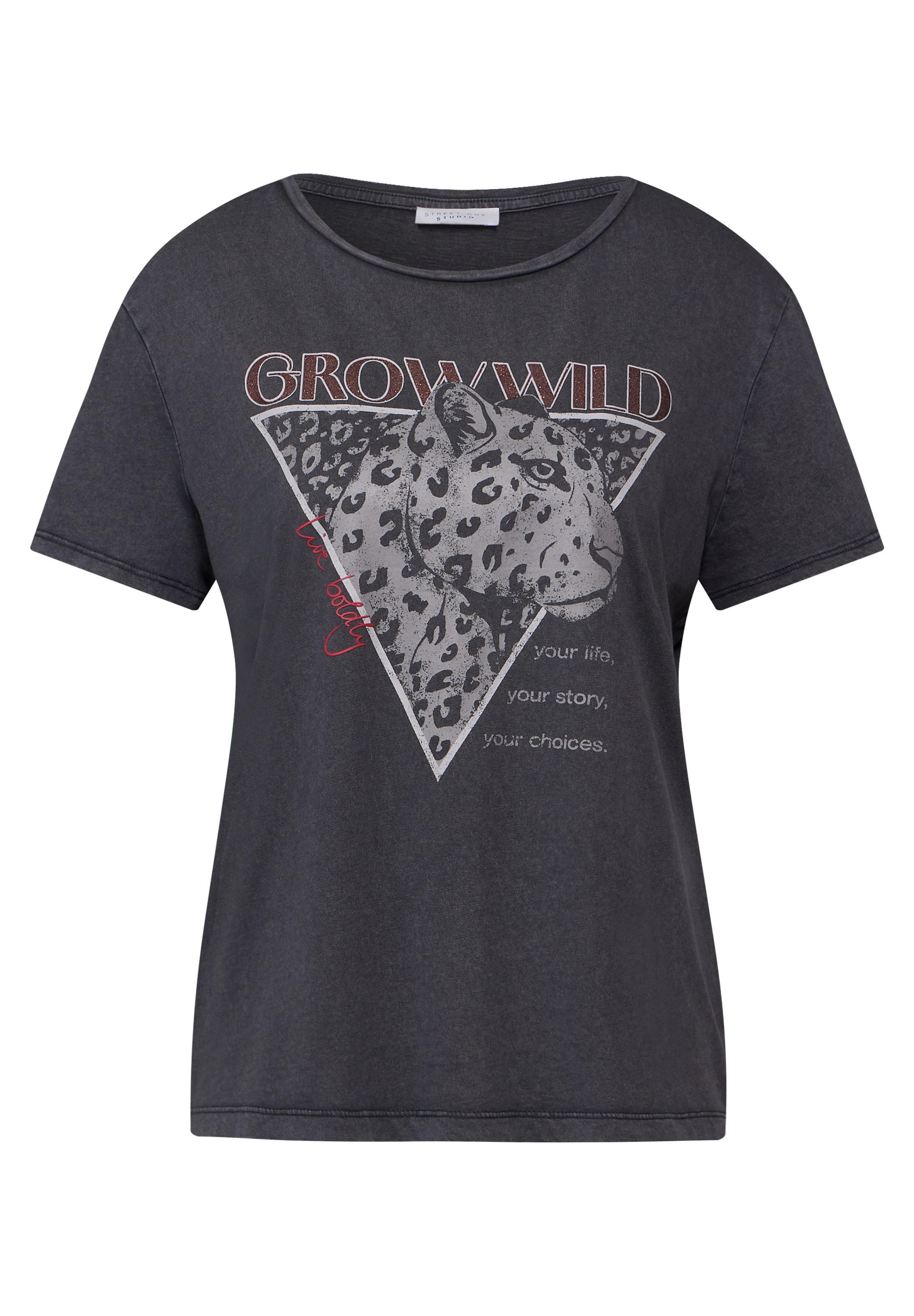STREET ONE STUDIO Print-Shirt, im Leo Design