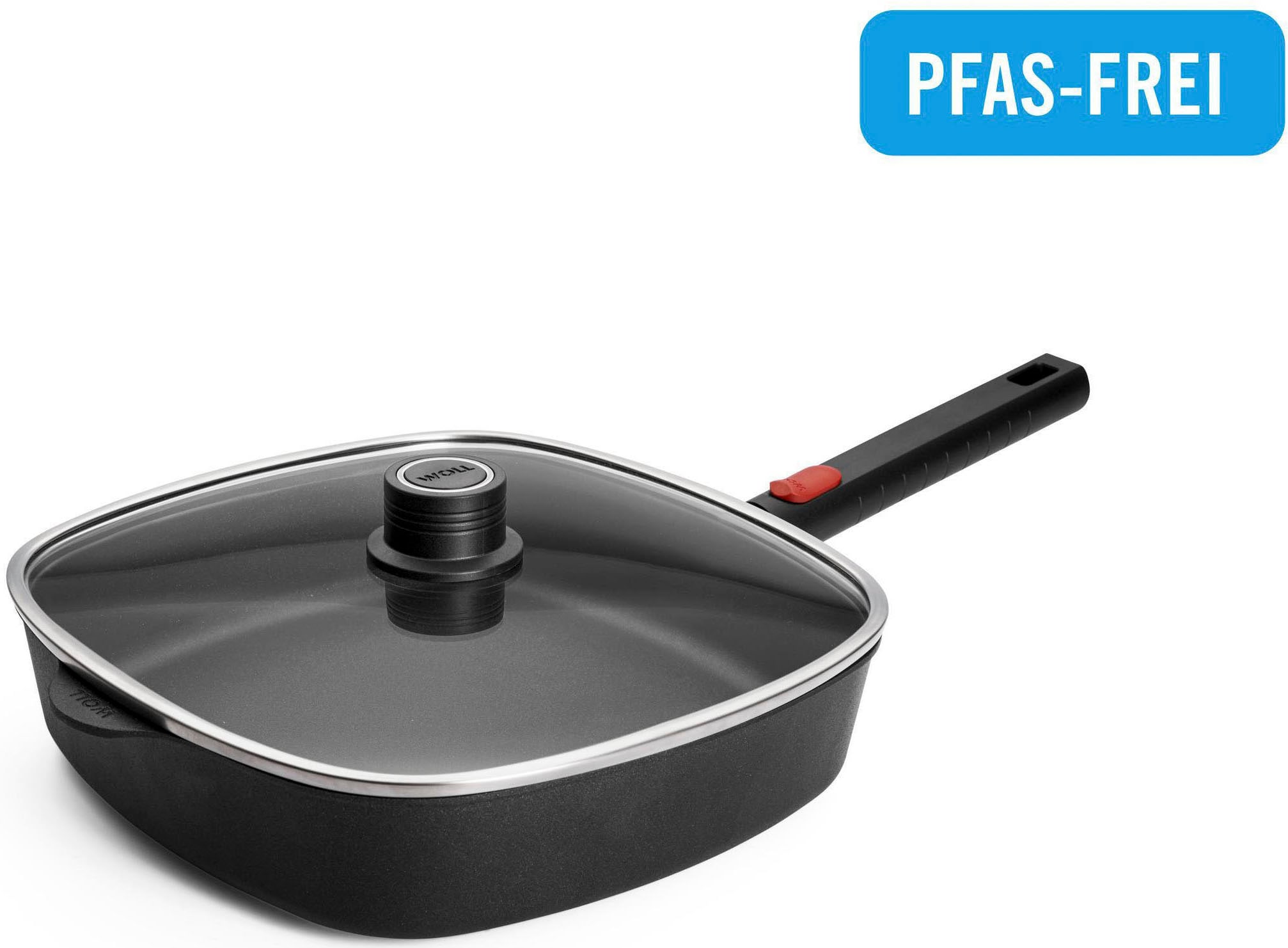WOLL MADE IN GERMANY Bratpfanne "Eco Logic QXR Guss-Pfanne mit Deckel, vier günstig online kaufen