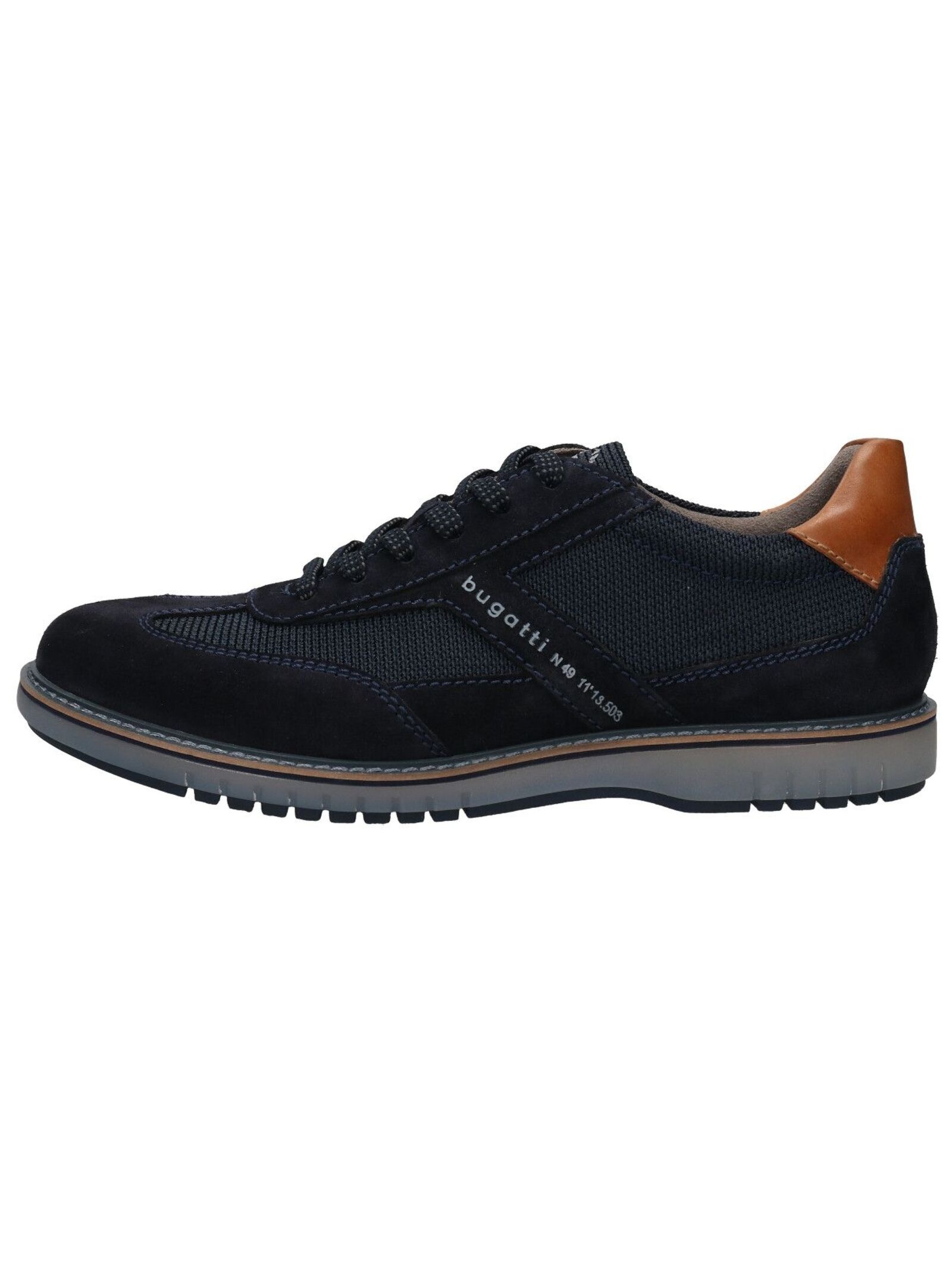 bugatti Schnürschuh »bugatti Halbschuhe Veloursleder/Textil«