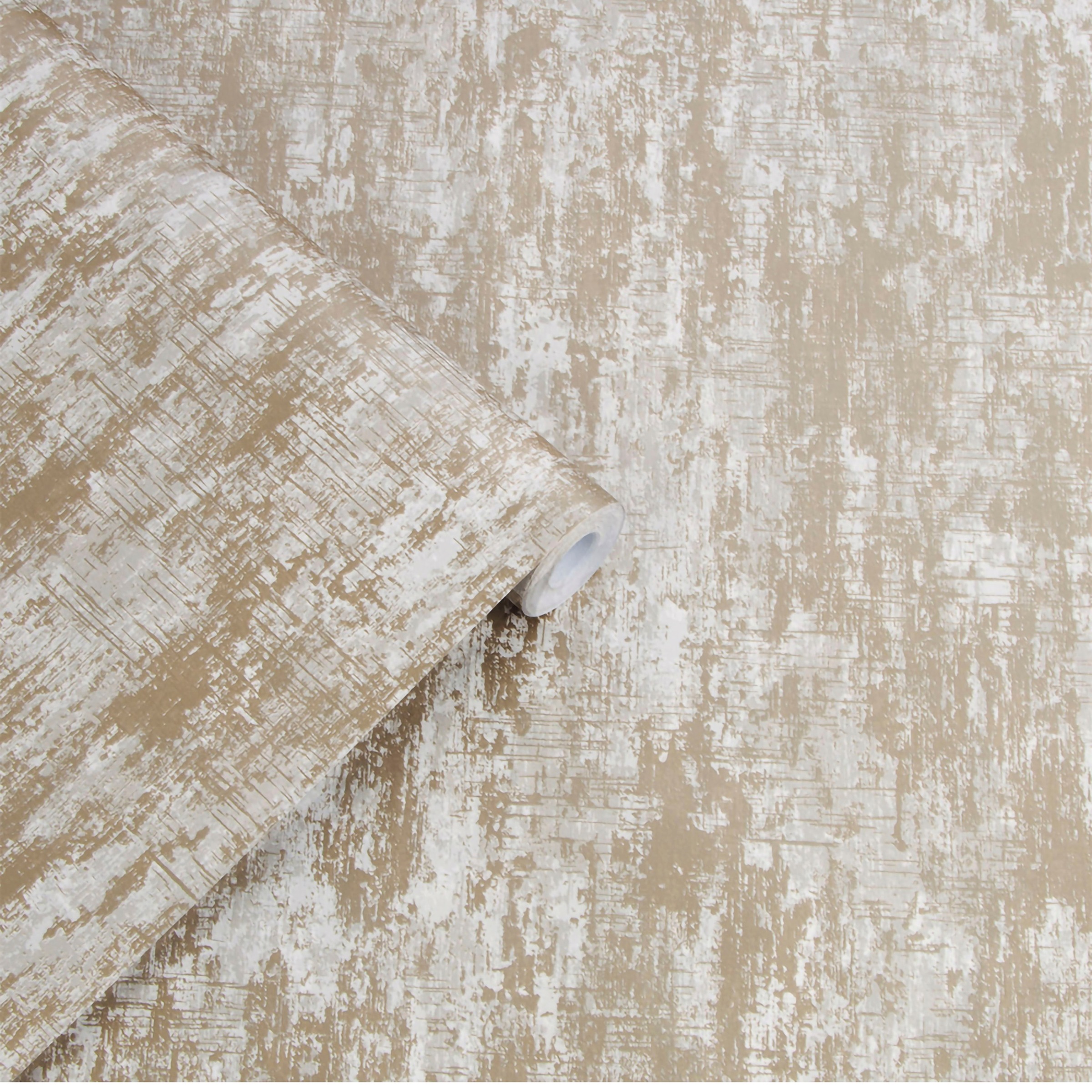 LAURA ASHLEY Vliestapete »Laura Ashley Whinfell Champagne Vliestapete« Steinoptik glatt Laura Ashley Whinfell Champagne Vliestapete