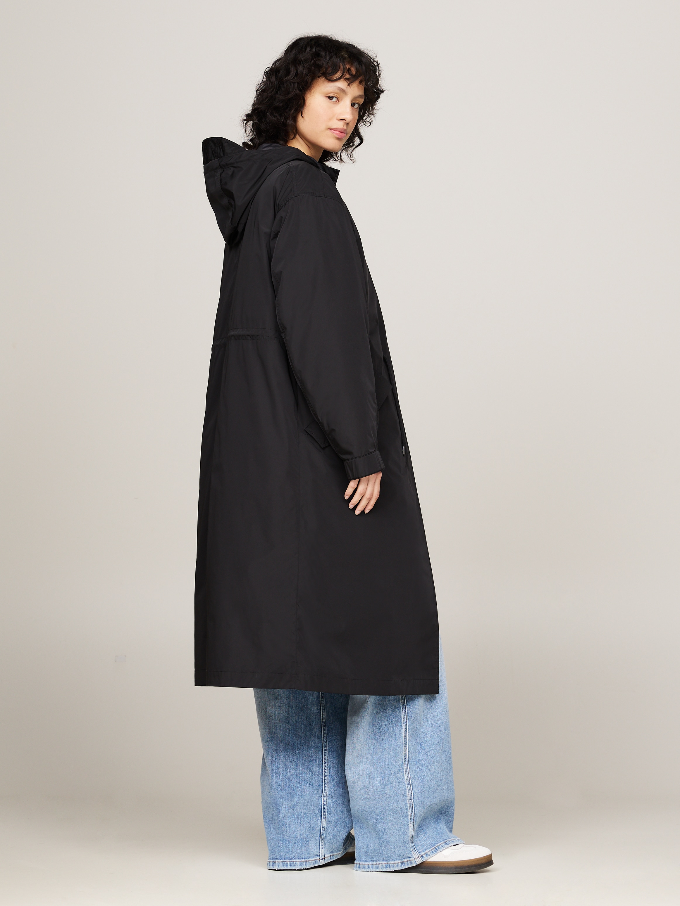 Tommy Jeans Trenchcoat »TJW 2 IN 1 TECHNICAL COAT«, mit Logodruck