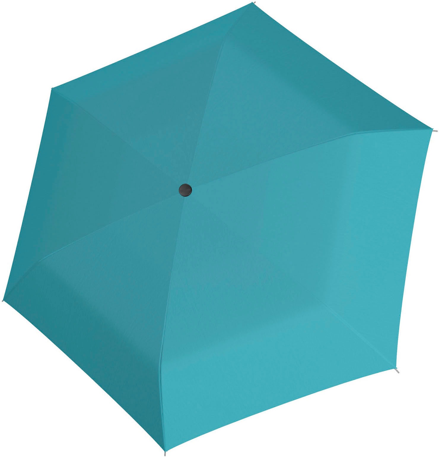 doppler® Taschenregenschirm »Carbonsteel Slim uni, kaufen summer | blue« BAUR