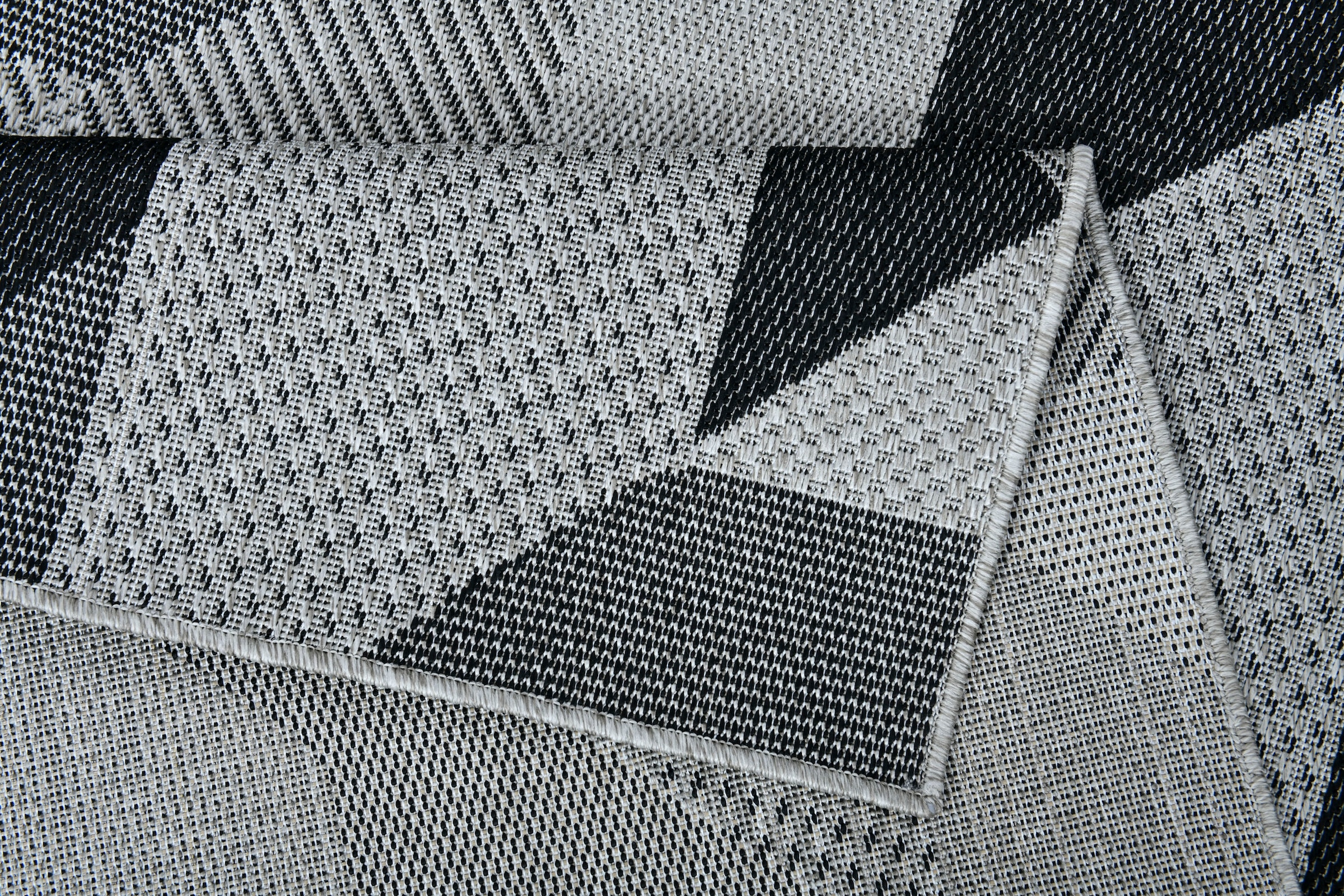 Home affaire Teppich »Borfin«, rechteckig, mit geometrischem Muster, schmutzabweisend, In- und Outdoor geeignet